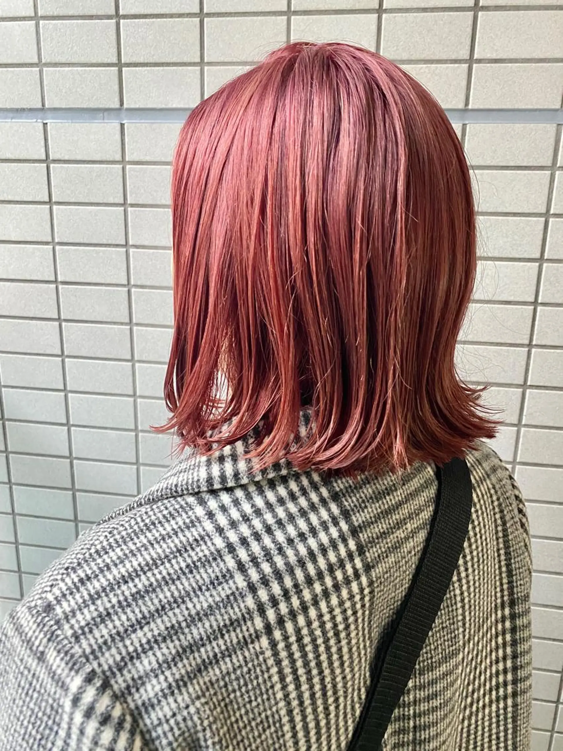 ミディアム カラー ブリーチ カット ヘアカラー コマツリサ ROCCO eastのヘアスタイル