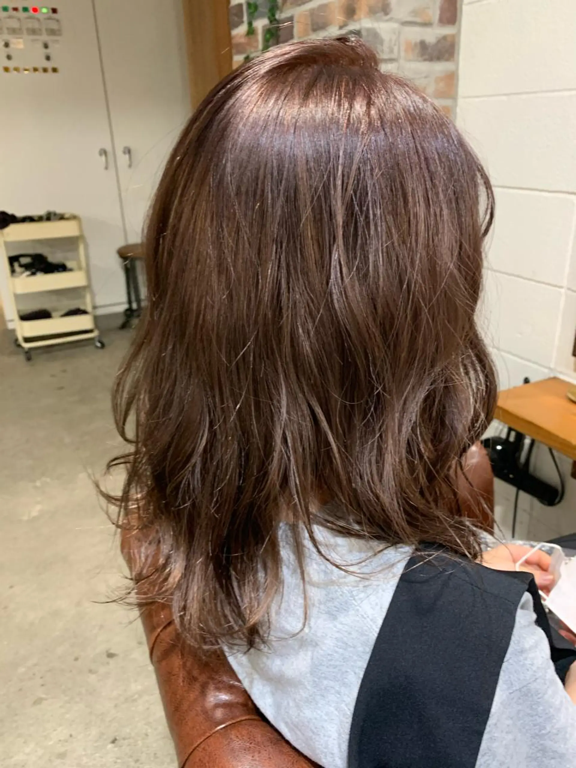 セミロング ショート🌼パーマ 本間正子のヘアスタイル