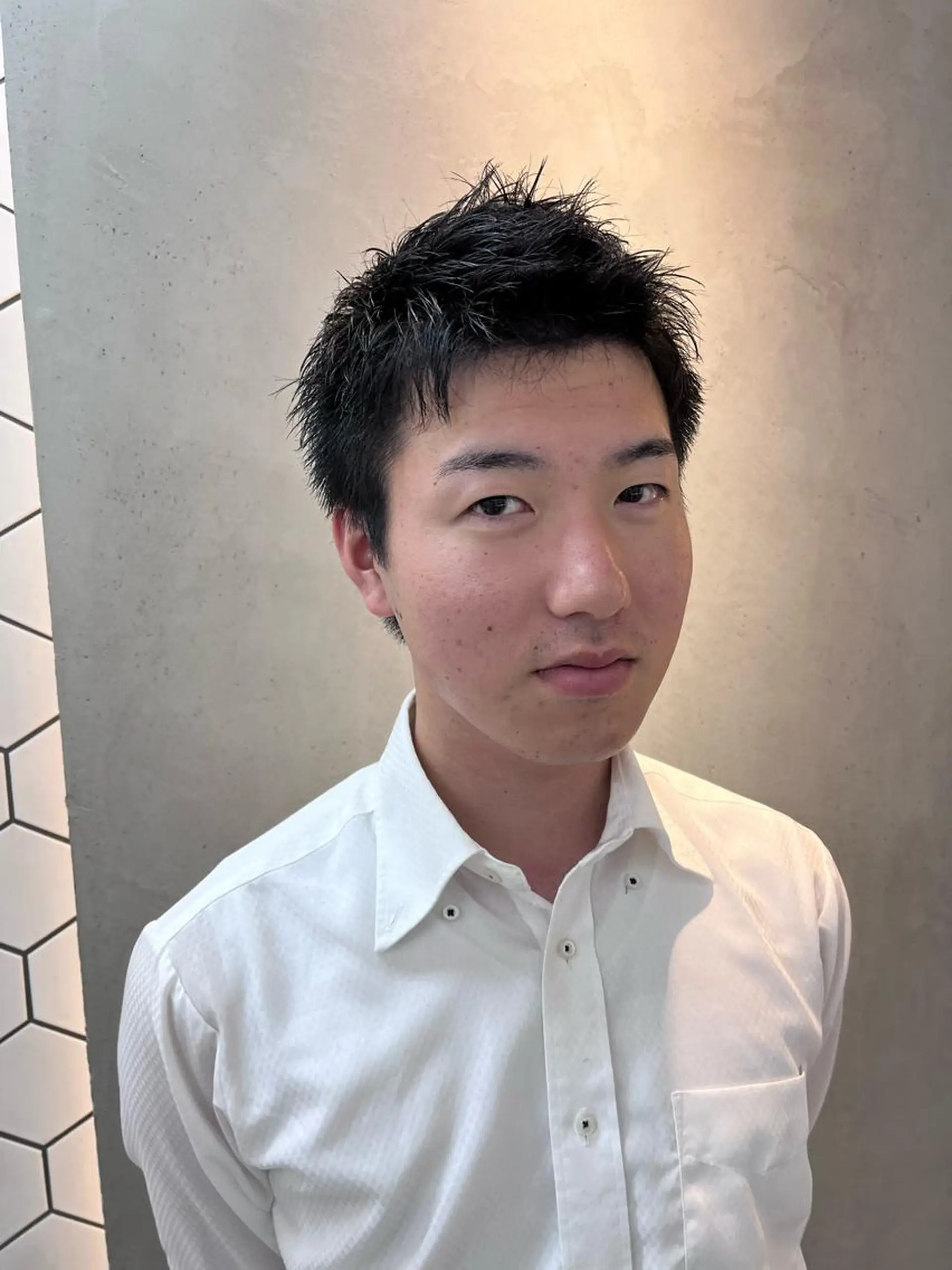 ショート メンズ Ｖｉｏｔ  銀座 樋口 桃佳のヘアスタイル