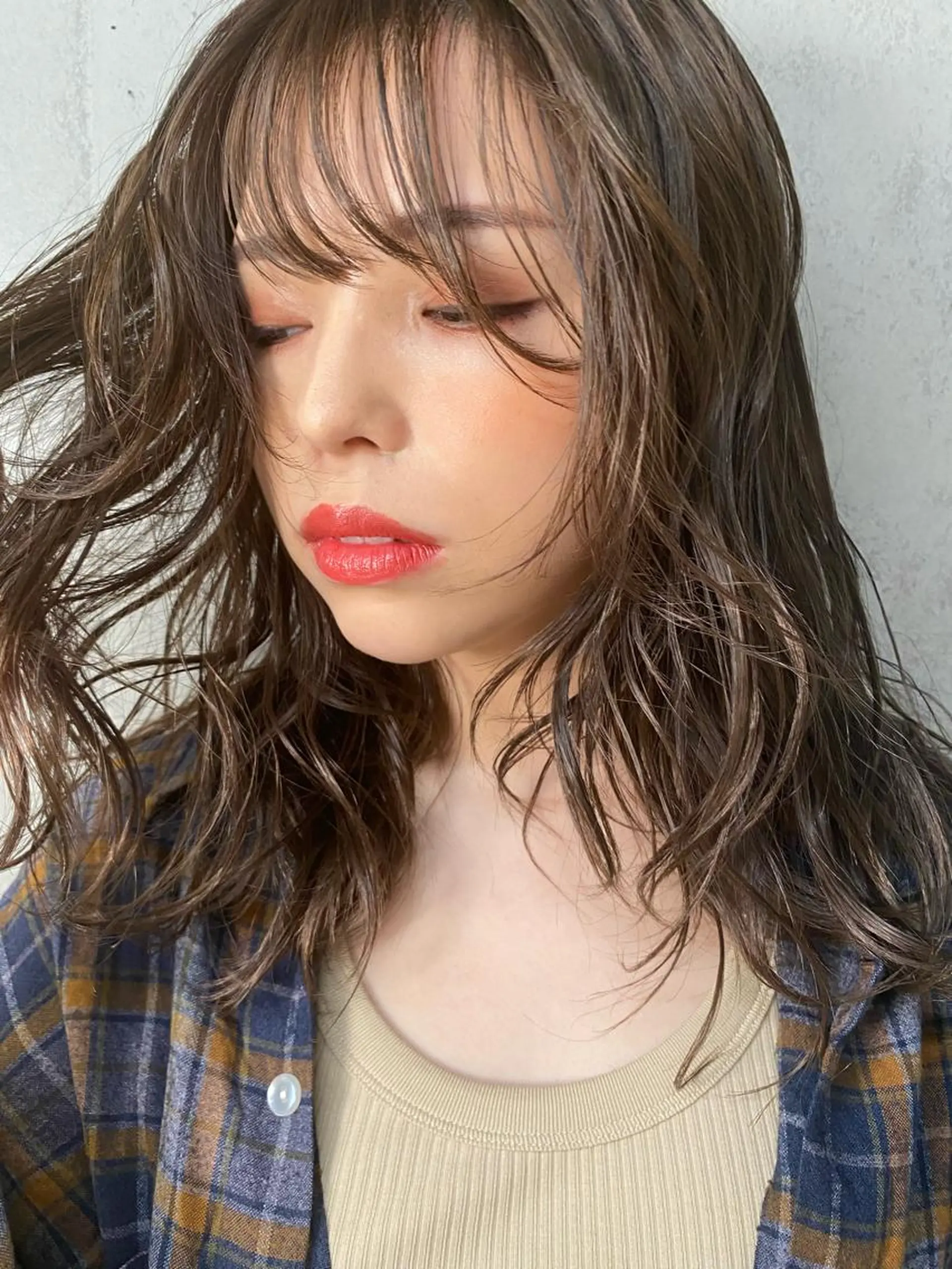 ミディアム カラー パーマ アイブロウ 渋谷パーソナルカラー 診断🌈✨井上のその他イメージ