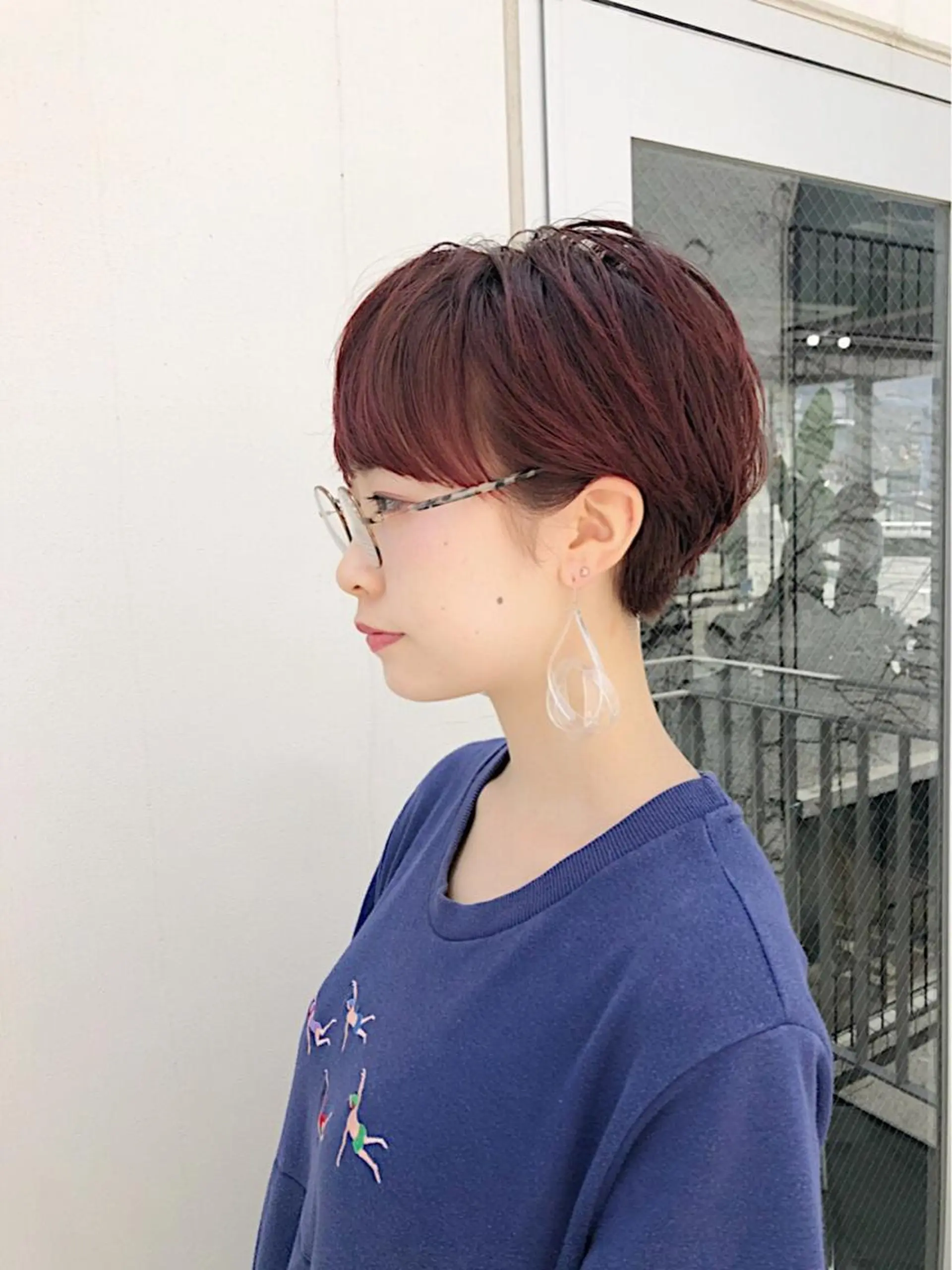 ショート カラー ノグチ ユウキ/ボブのヘアスタイル