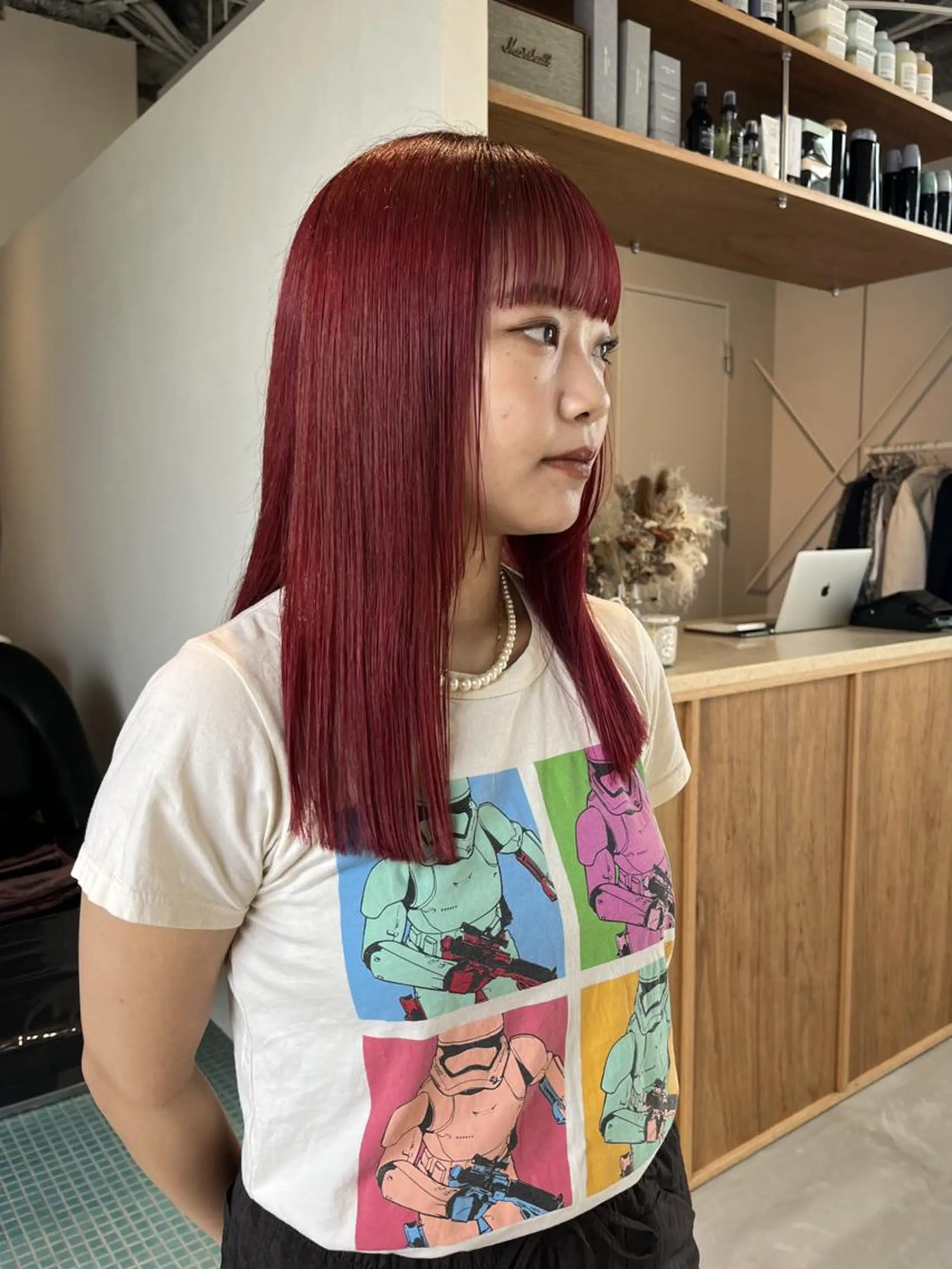 ミディアム yelm (official)のヘアスタイル