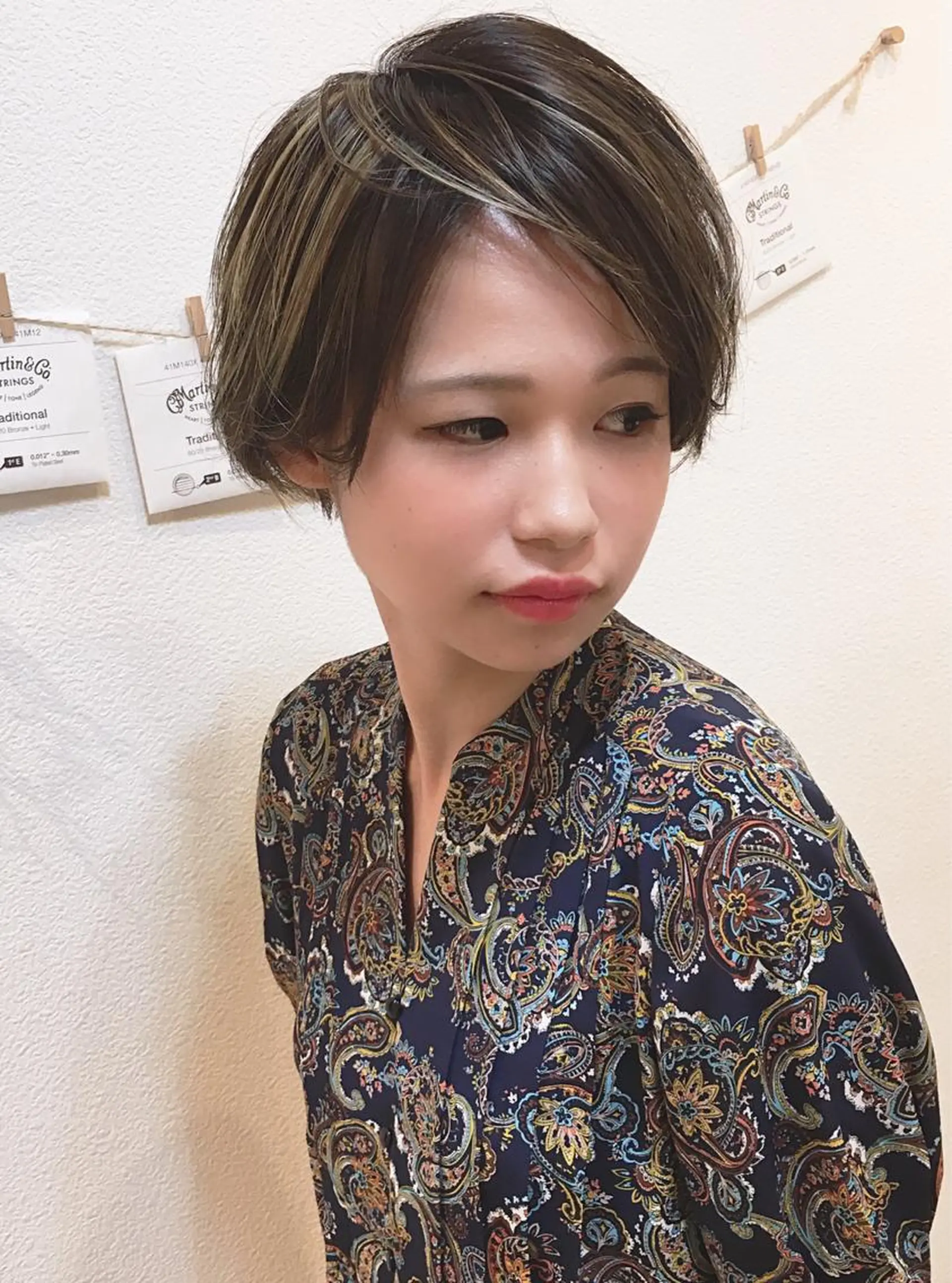ショート カラー ショート、ボブ シマダマサトのヘアスタイル