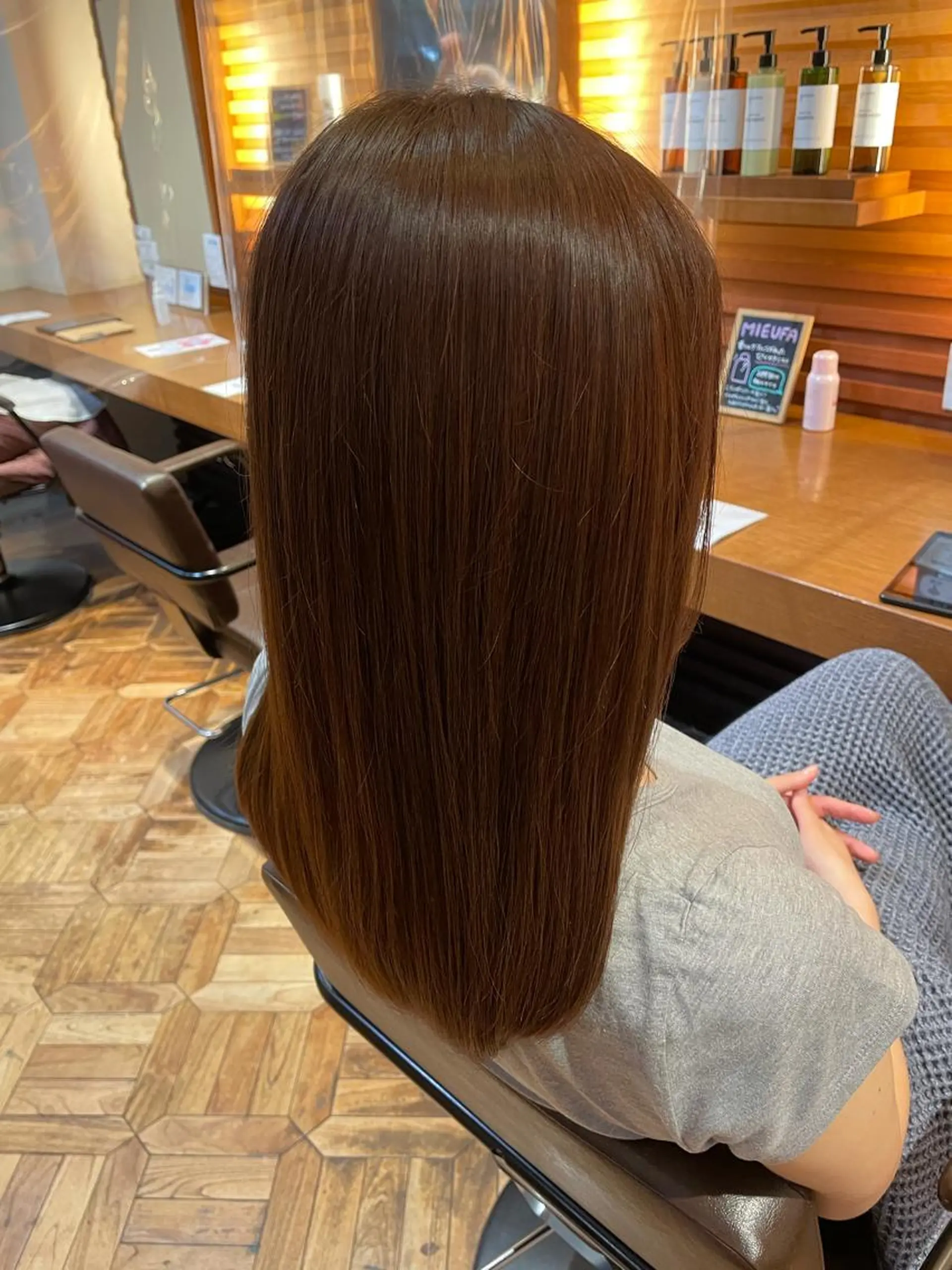 ロング トリートメント 酸熱トリートメント トリートメント 川上拓真 ✂︎学芸大学のヘアスタイル