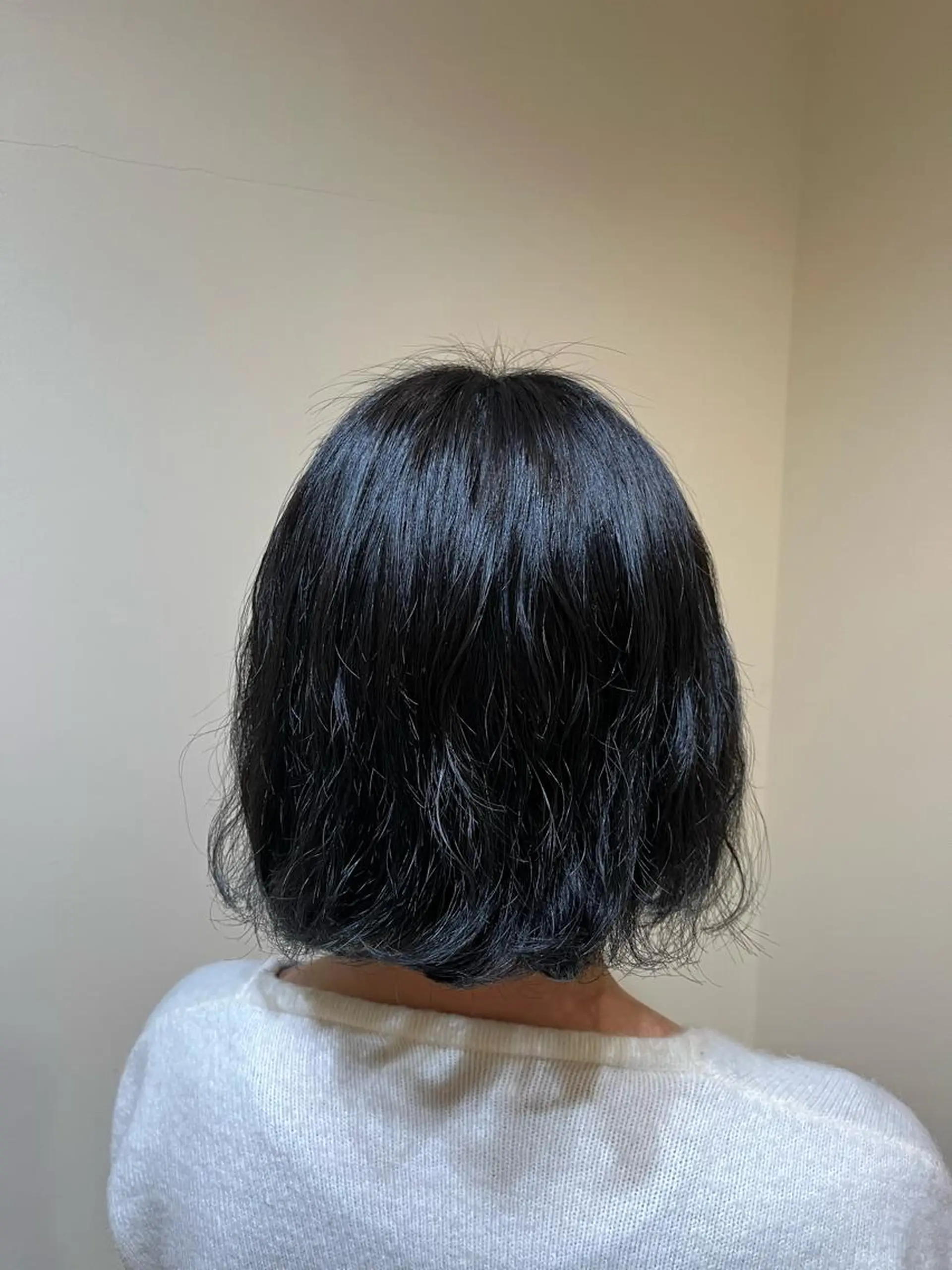 ミディアム カラー パーマ レディースカット SHIORIのヘアスタイル