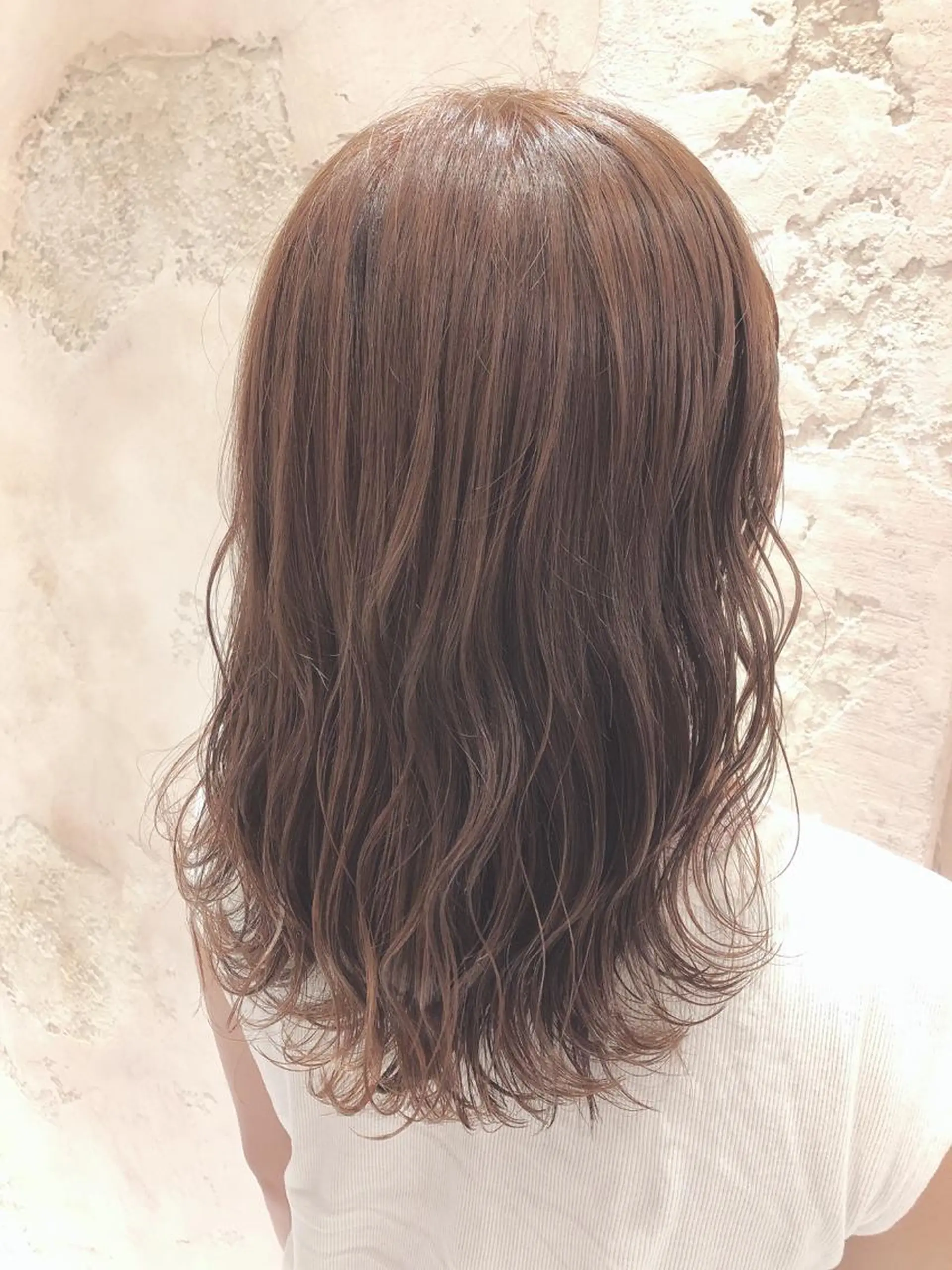 ミディアム アッシュ カット ヘアカラー トリートメント 代表山口ひな 髪質改善のプロのヘアスタイル