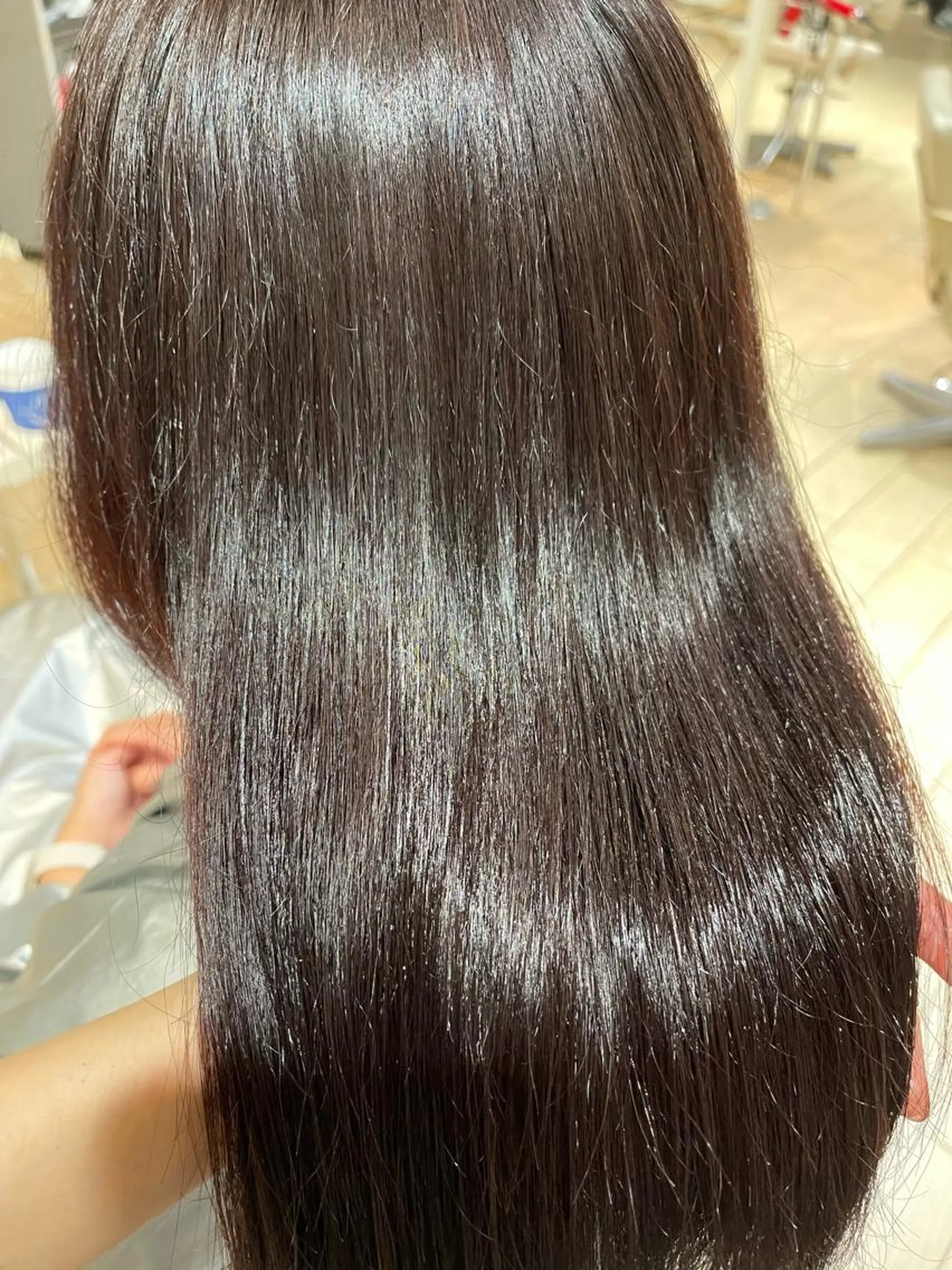 ミディアム カラー ブラウンカラー ピンクカラー ピンクブラウン 縮毛矯正 表参道♡ヘアメイク ♡Nozomiのヘアスタイル