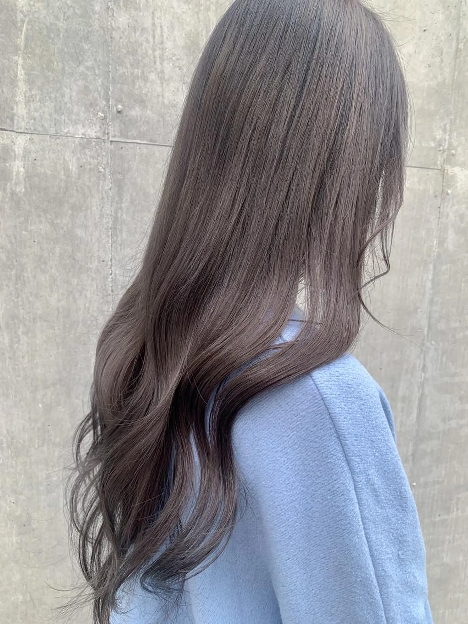 ロング カラー ヘアアレンジ ヘアカラー トリートメント yuka .のヘアスタイル