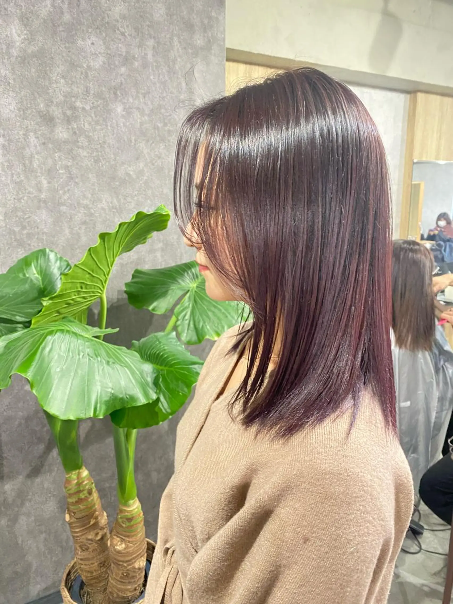 ロング カラー パーマ ヘアアレンジ メンズ キッズ マツエク・マツパ レイヤー/顔周り 韓国ヘア森田和貴のヘアスタイル