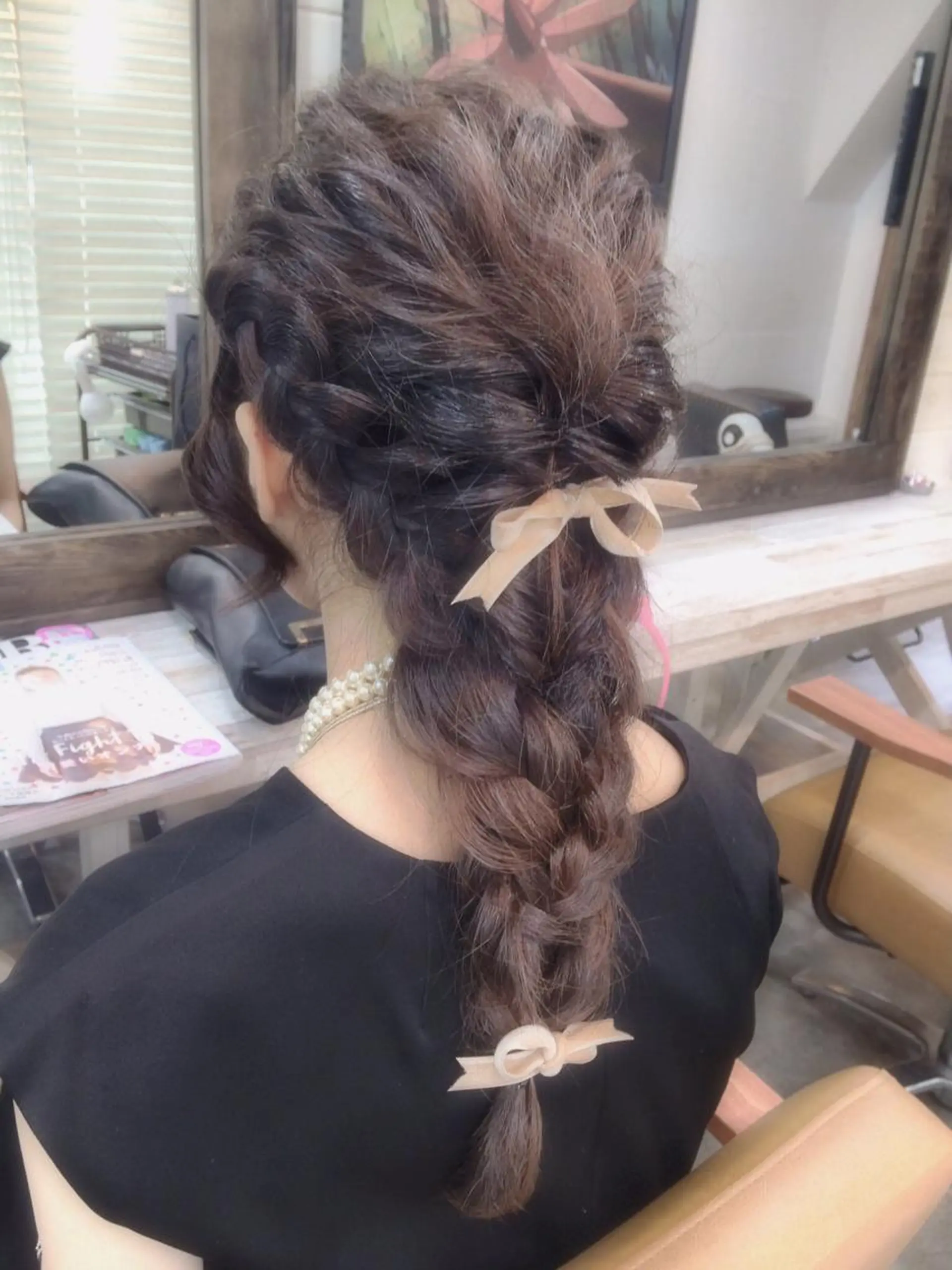 ミディアム セミロング ロング カラー パーマ ヘアアレンジ 縮毛矯正/美髪 髪質改善/石田幸輔のヘアスタイル