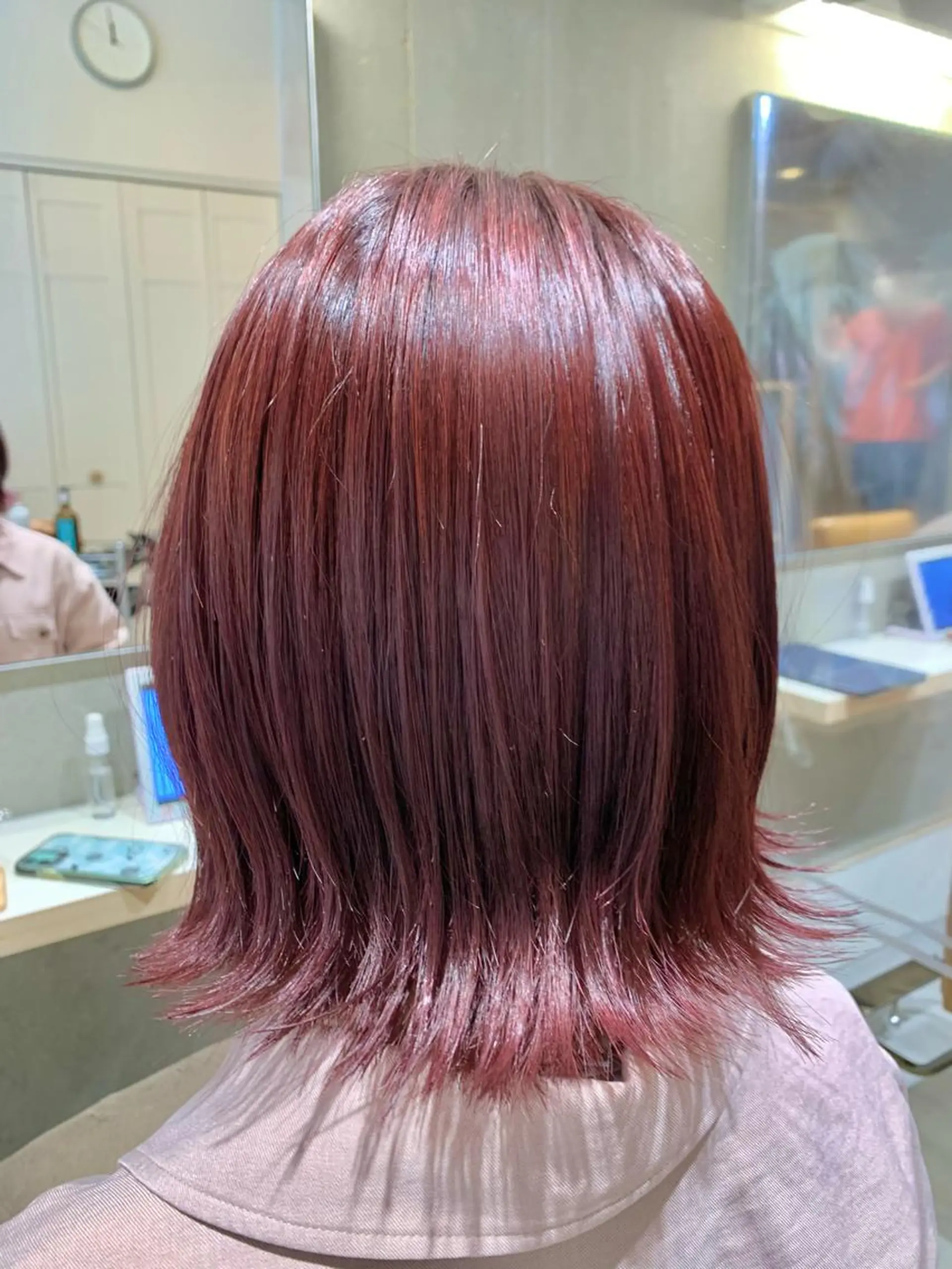 ショート カラー カット ヘアカラー 縮毛矯正×艶カラー /中村勇太のヘアスタイル