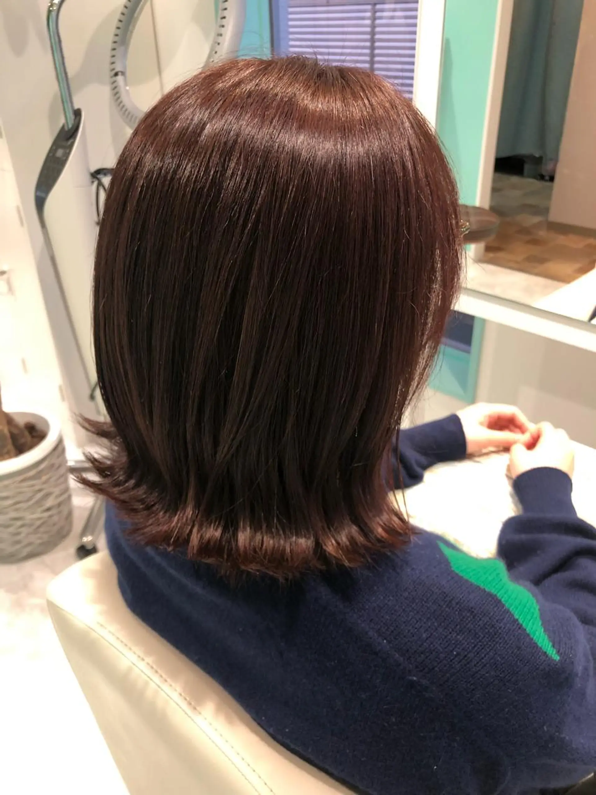 カラー 増田 結莉のヘアスタイル
