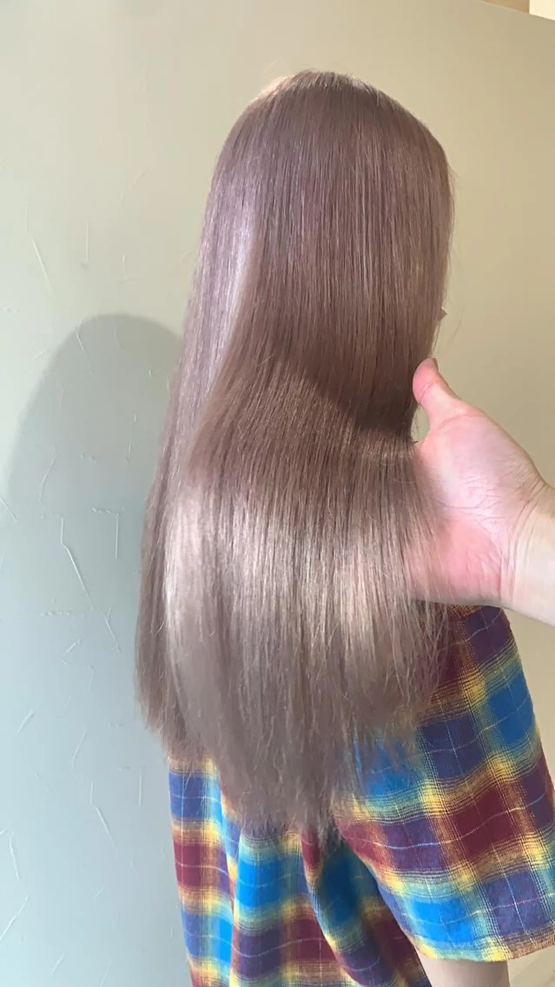 ロング カラー 藤平 いぶきのヘアスタイル