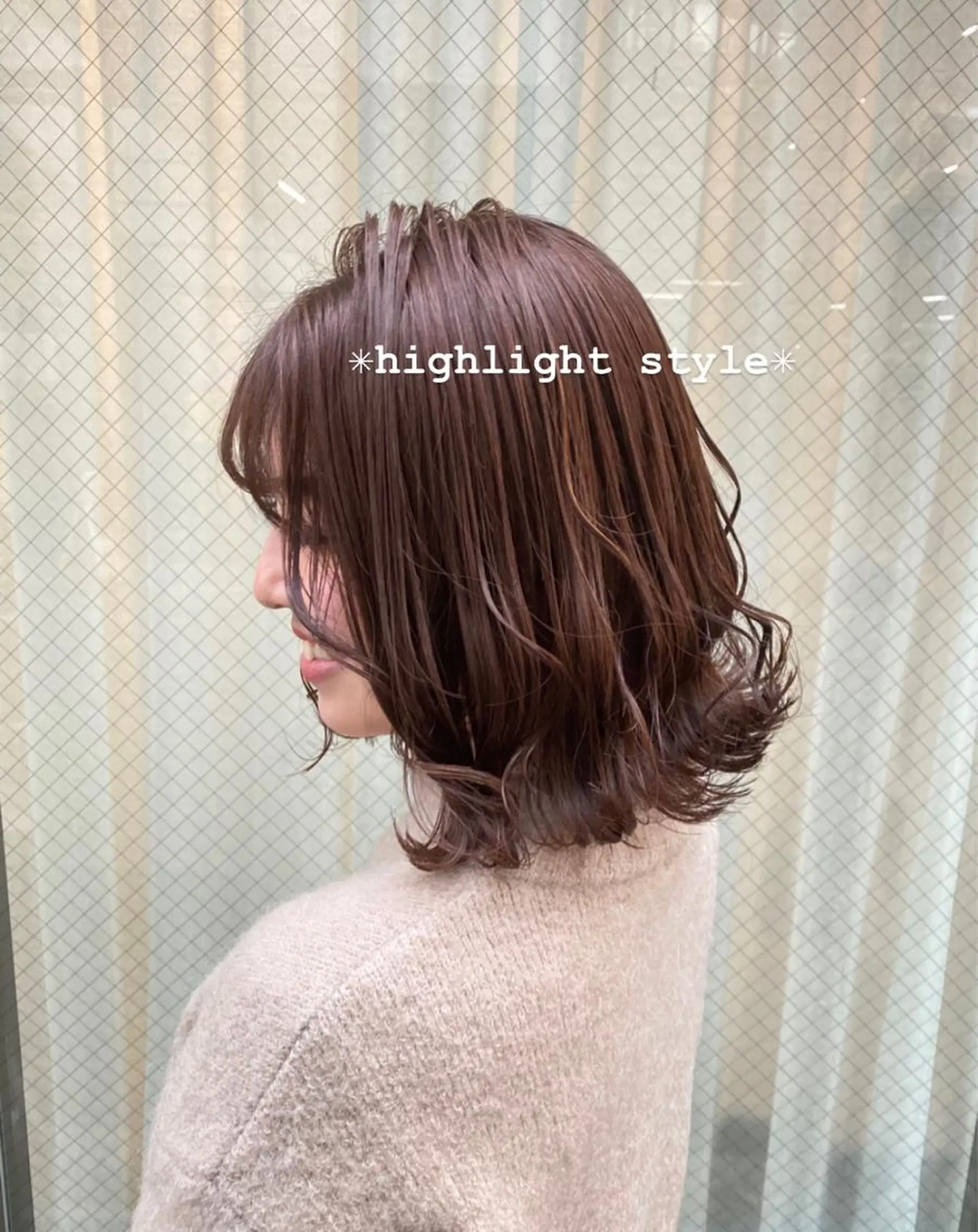 ミディアム 似合わせ大得意美容師 .Haruka.のヘアスタイル