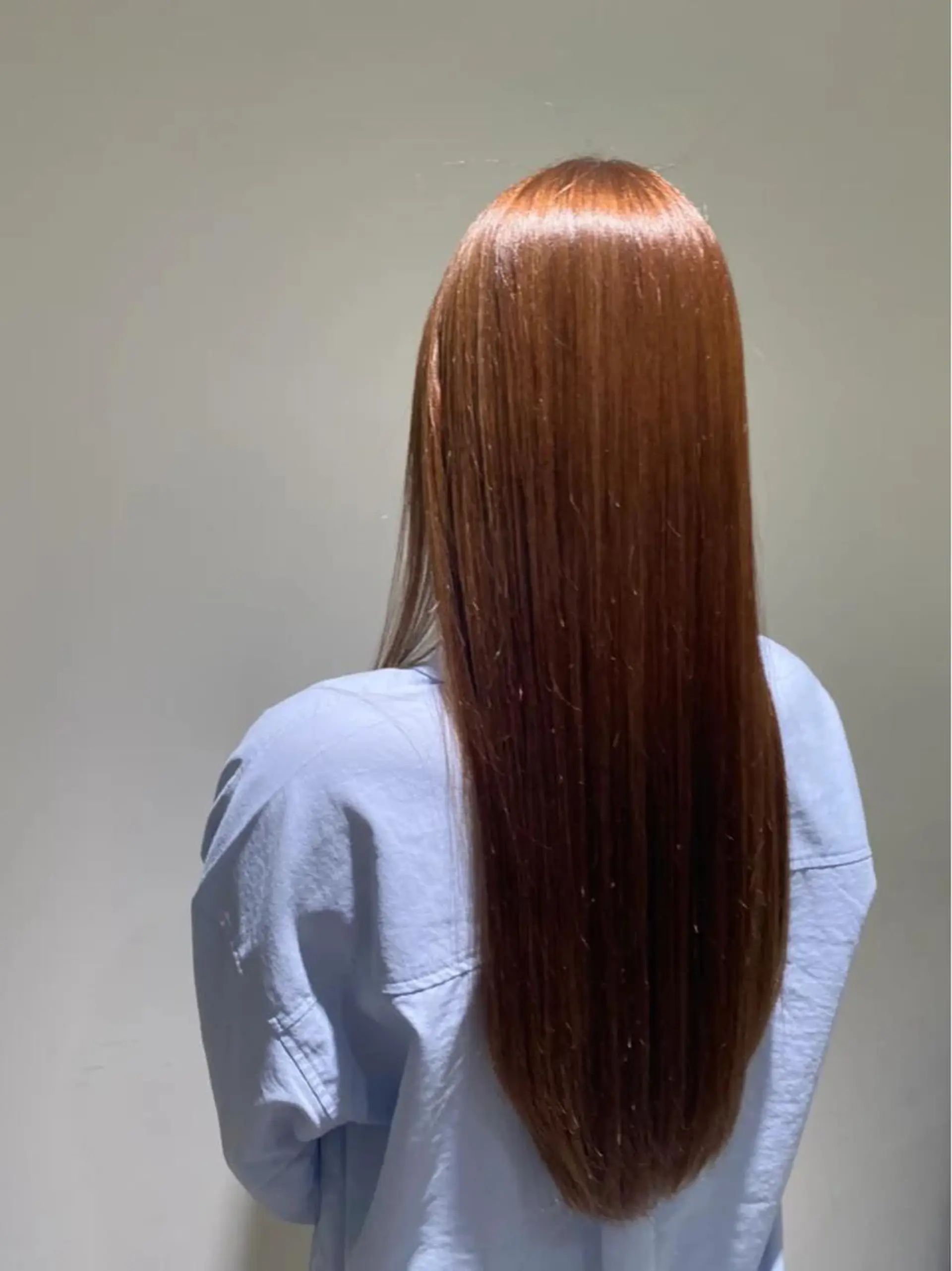 ロング カラー 髪質改善 ヘアカラー トリートメント レイヤー/蟹江/ くすみカラー/川口のヘアスタイル
