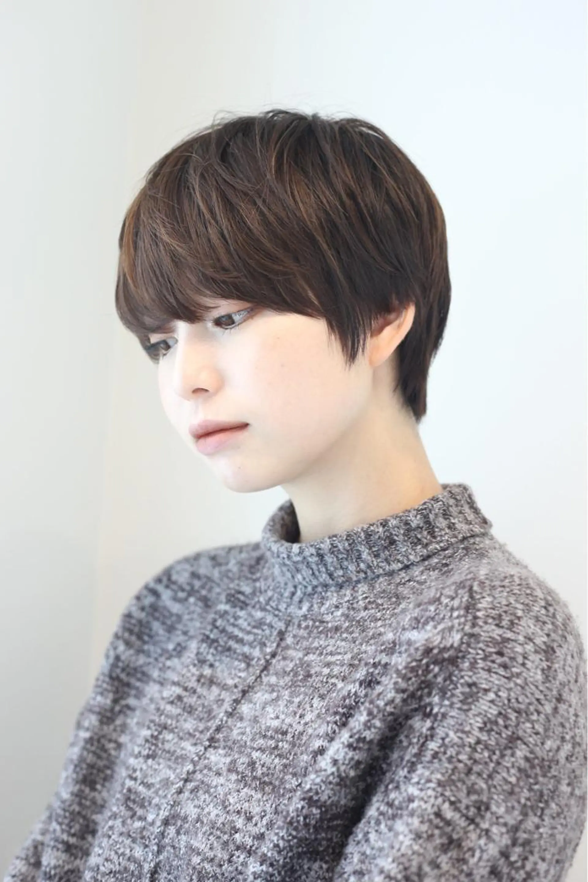 ショート ショートヘア カット トリートメント ショートヘア💫 ハイトーン西田拓馬のヘアスタイル