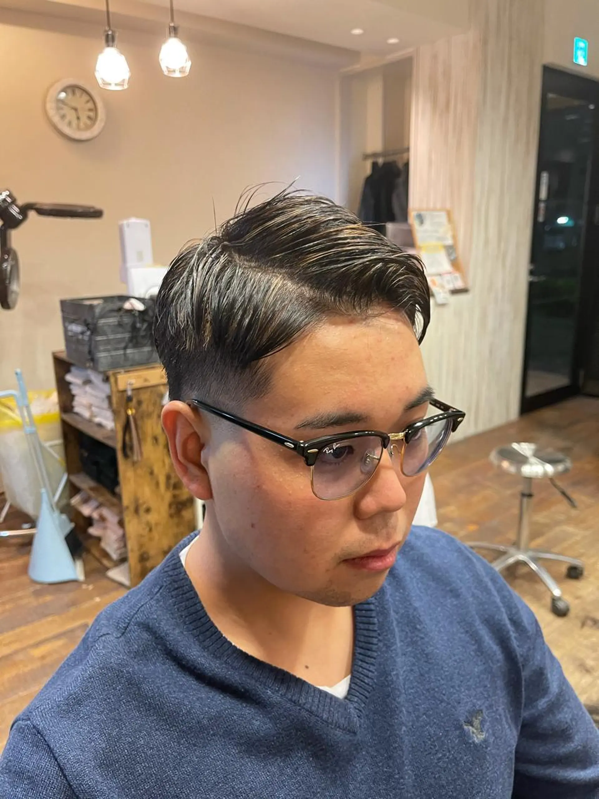 メンズ ハヤシカズキ/カラー ✂/メンズパーマのヘアスタイル