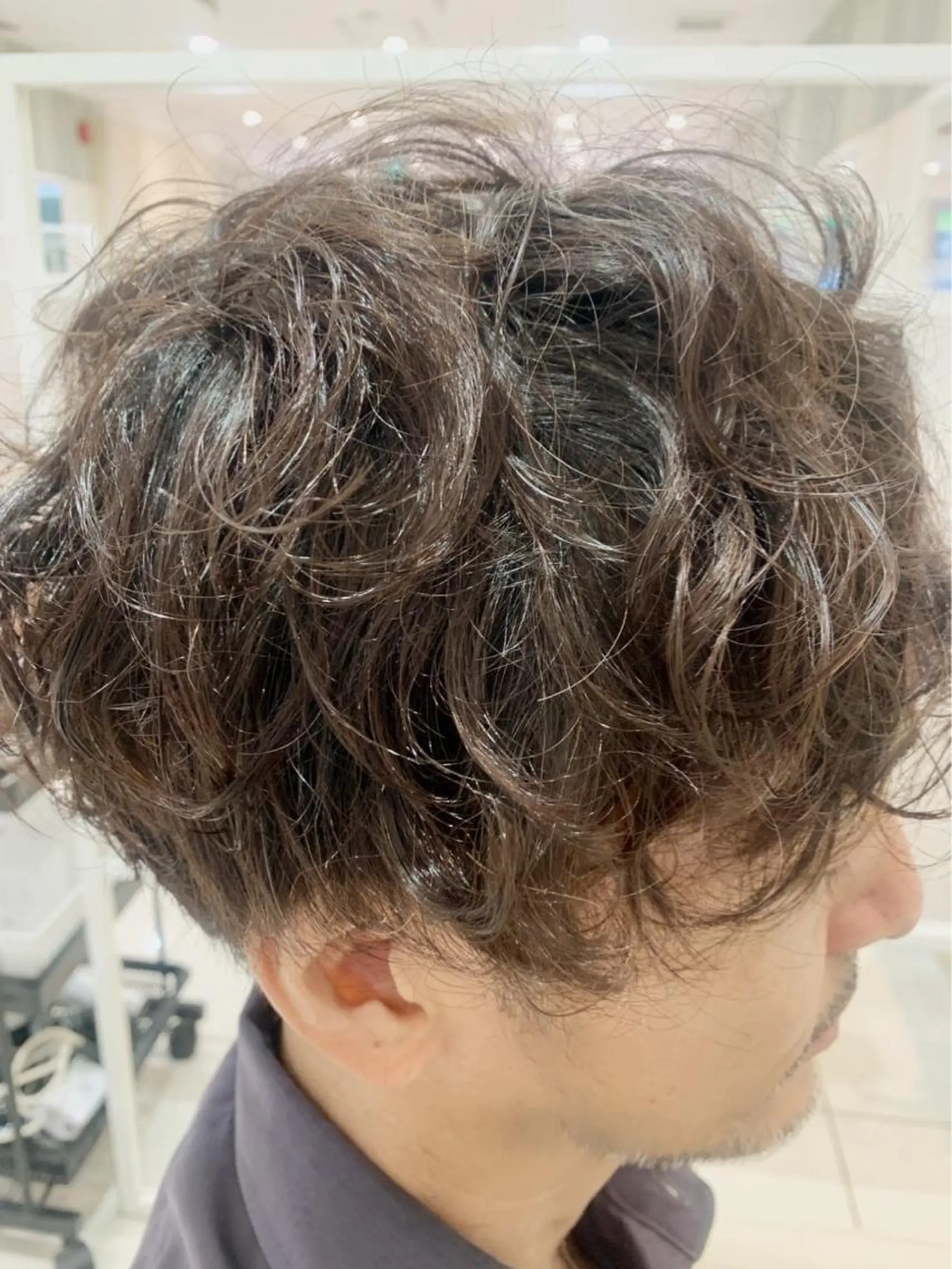 ショート メンズ カット パーマ Ash 中岡ゆうたのヘアスタイル