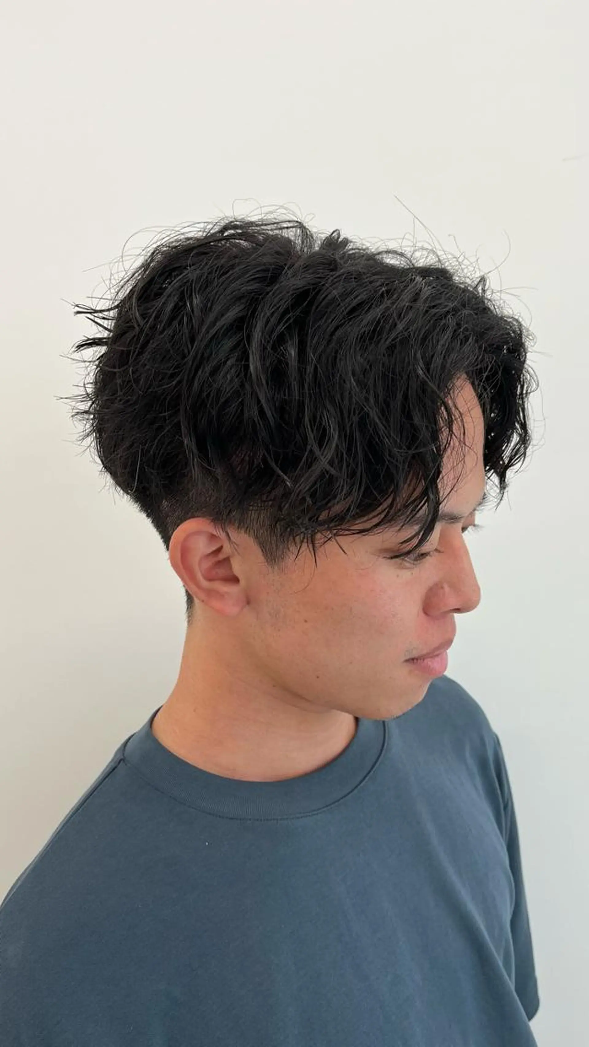 ショート パーマ メンズ 🏆メンズヘア特化 🥇代表りんぺーのヘアスタイル