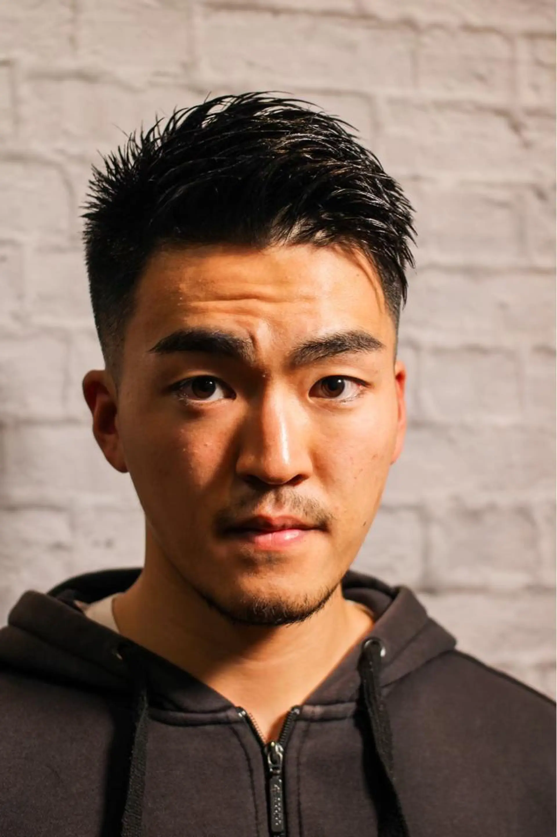 ショート パーマ メンズ メンズカット 佐藤優菜のヘアスタイル