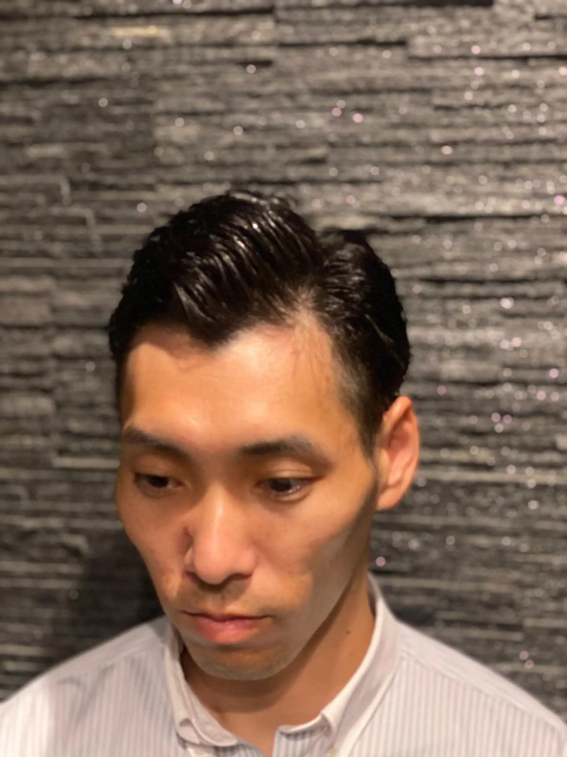 ショート パーマ メンズ メンズパーマ ショートヘア 笠原 大輝のヘアスタイル