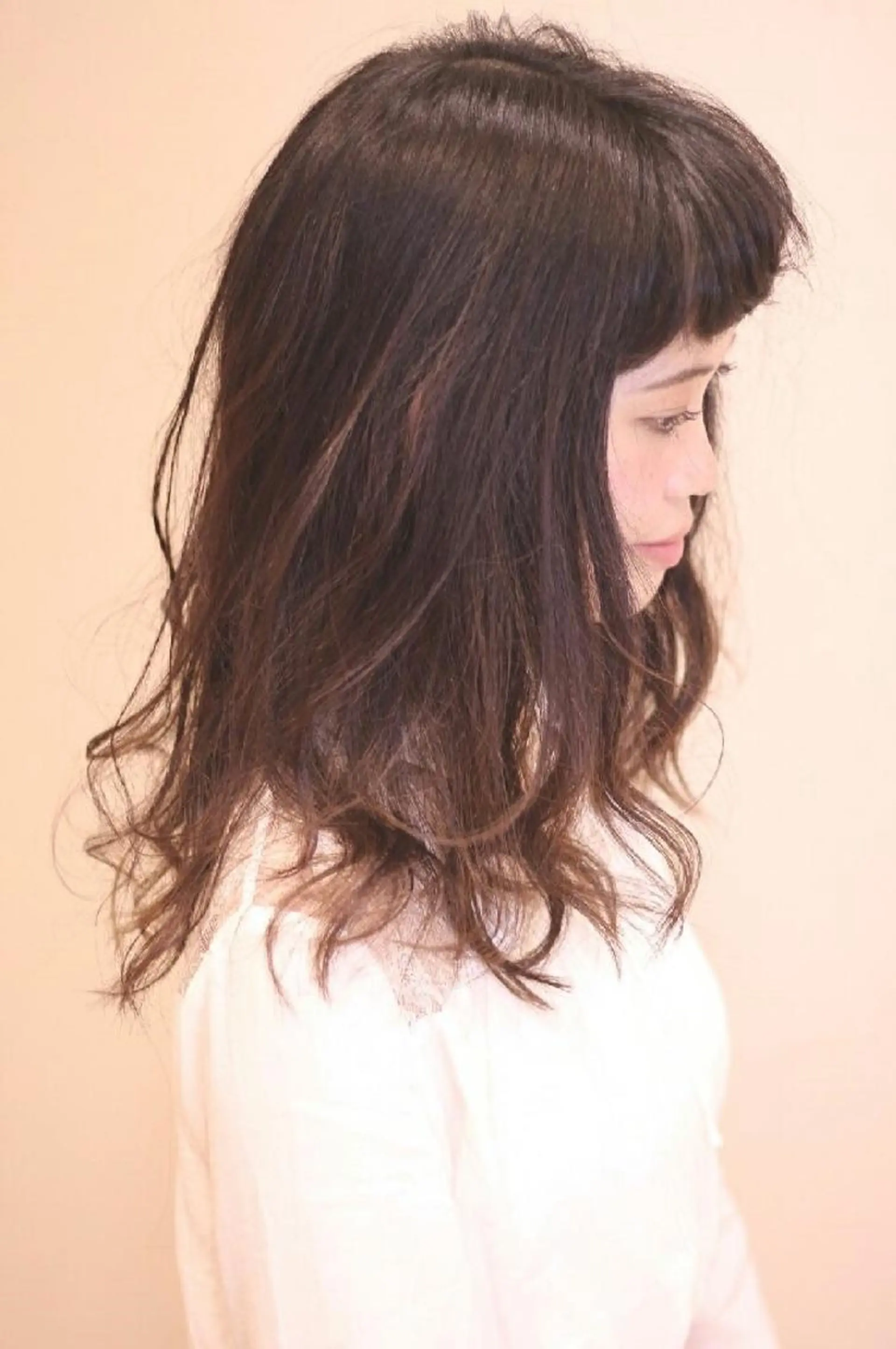 ロング キノシタ ナオユキのヘアスタイル