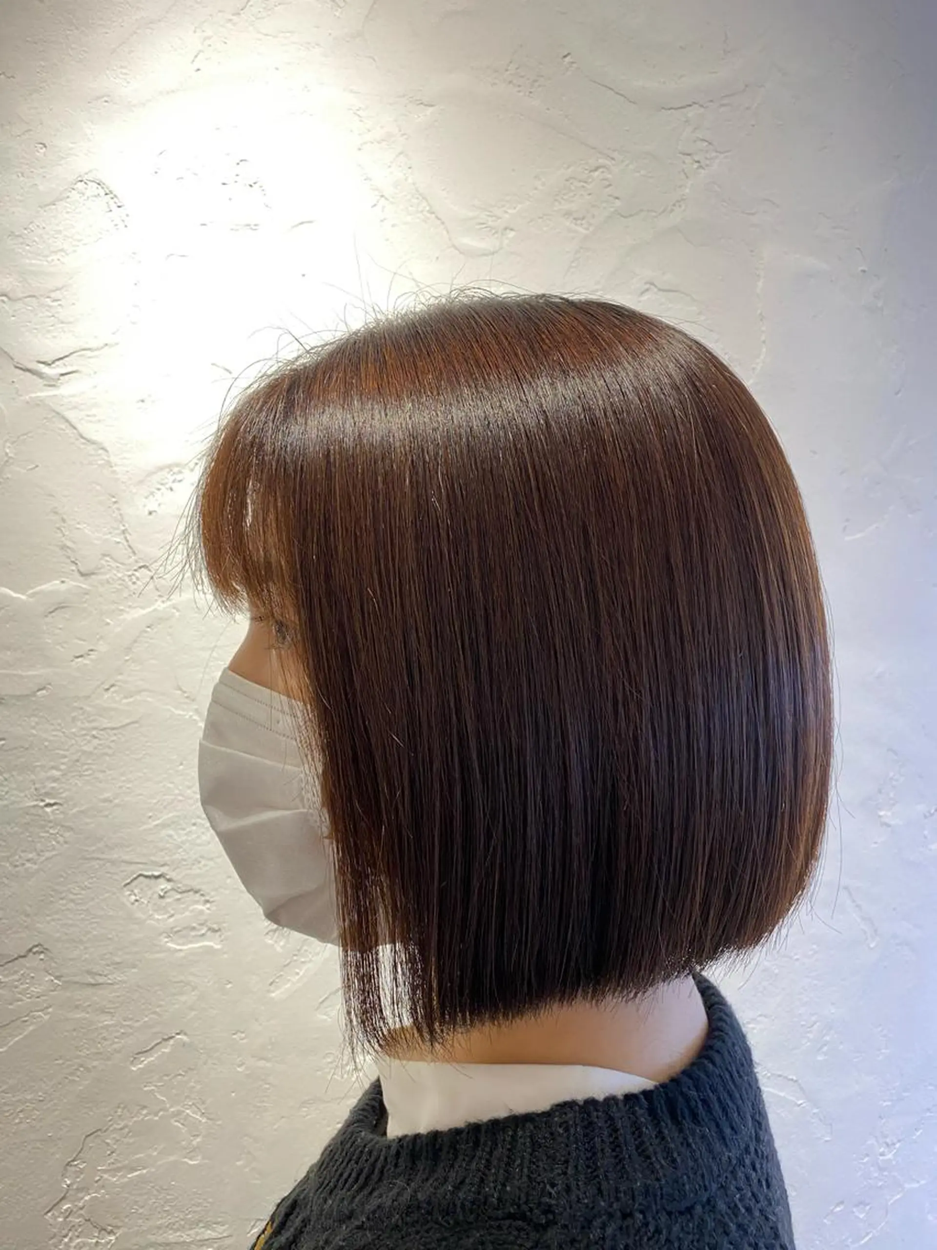 ミディアム 縮毛矯正 トリートメント 縮毛矯正 蓮沼 今日子のヘアスタイル