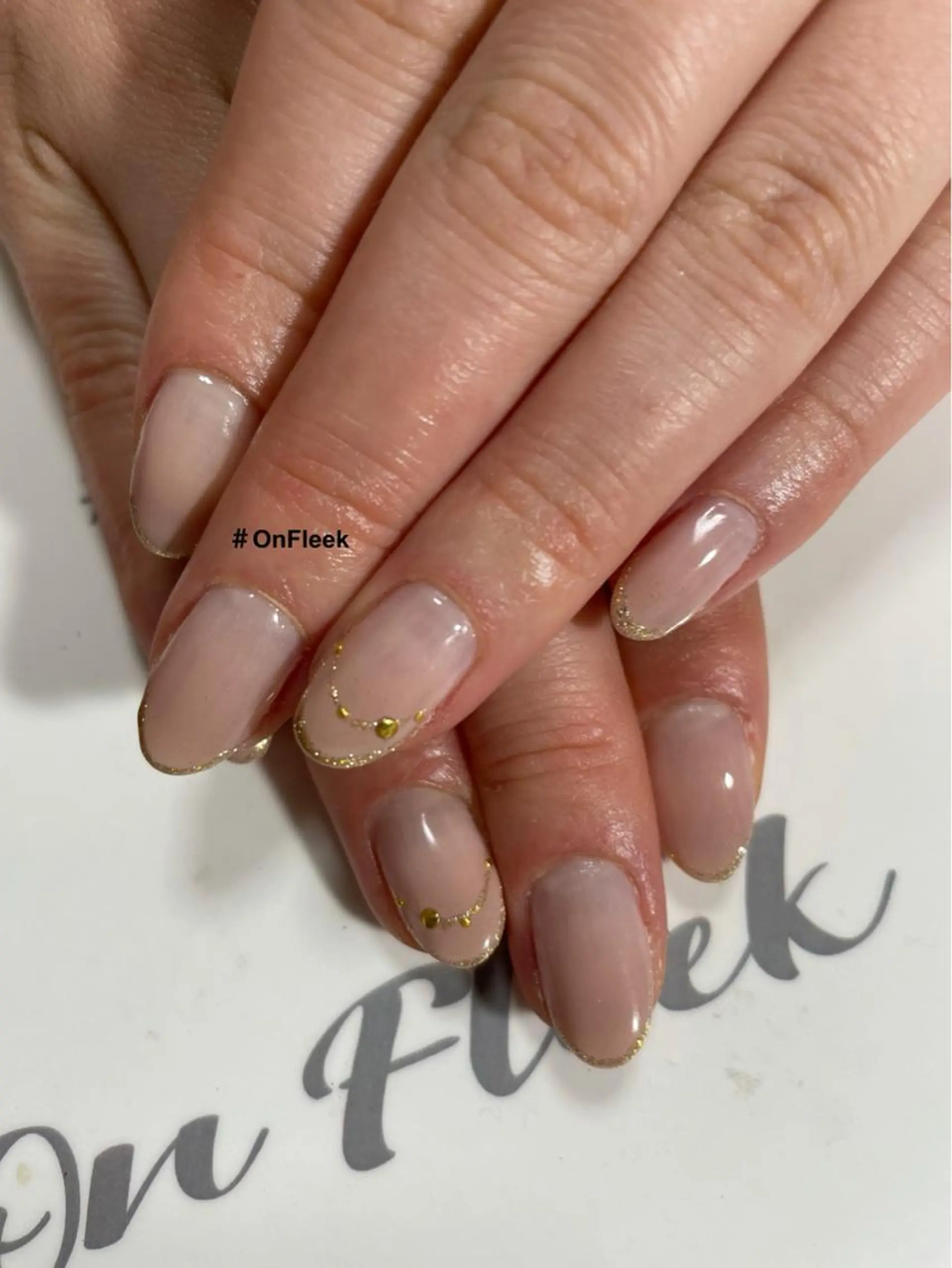 ネイル ハンドネイル NailSalon ＃OnFleekのネイルデザイン