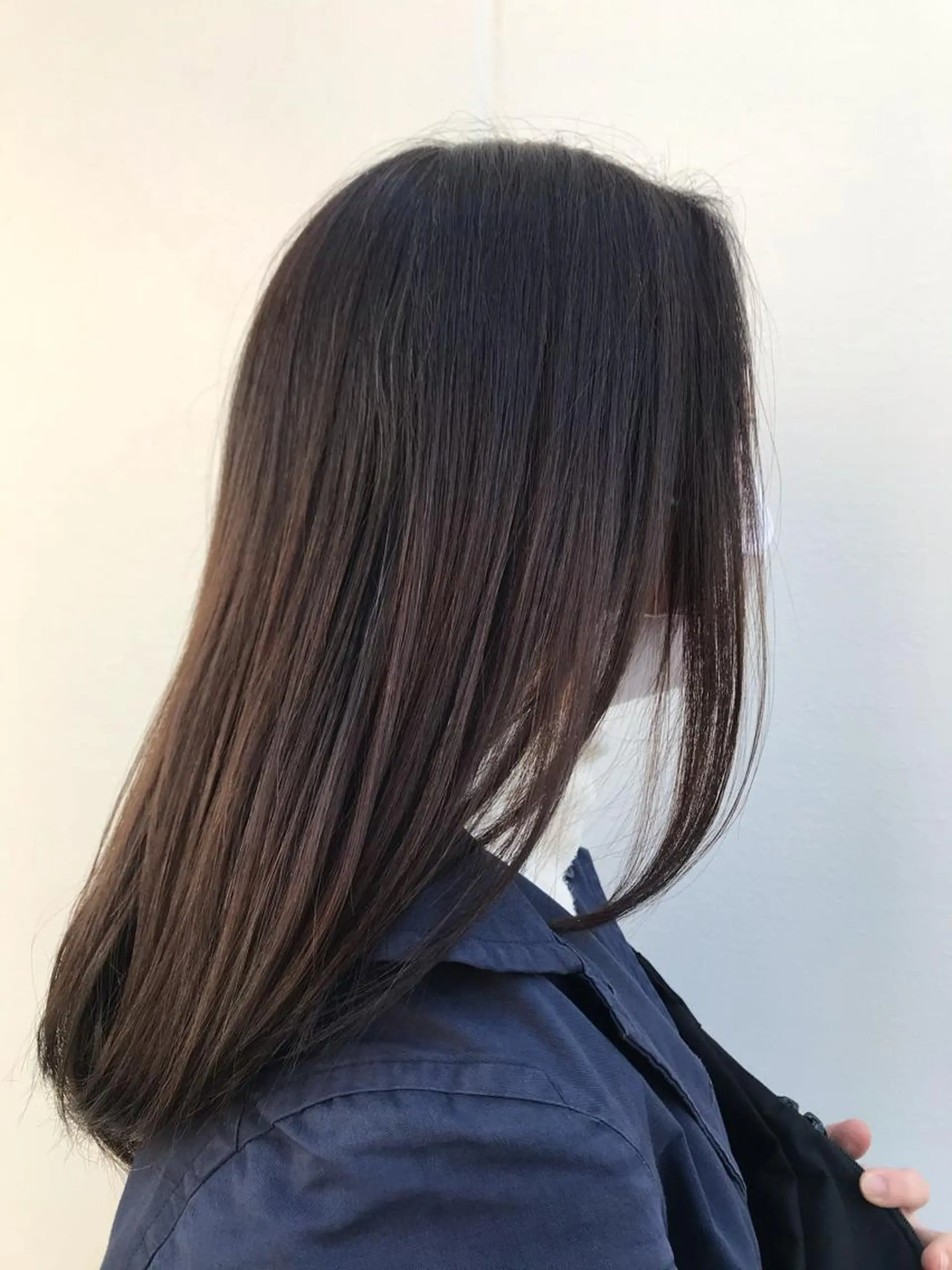 セミロング カラー カット 縮毛矯正 トリートメント KOOKI スティードトーキョーのヘアスタイル