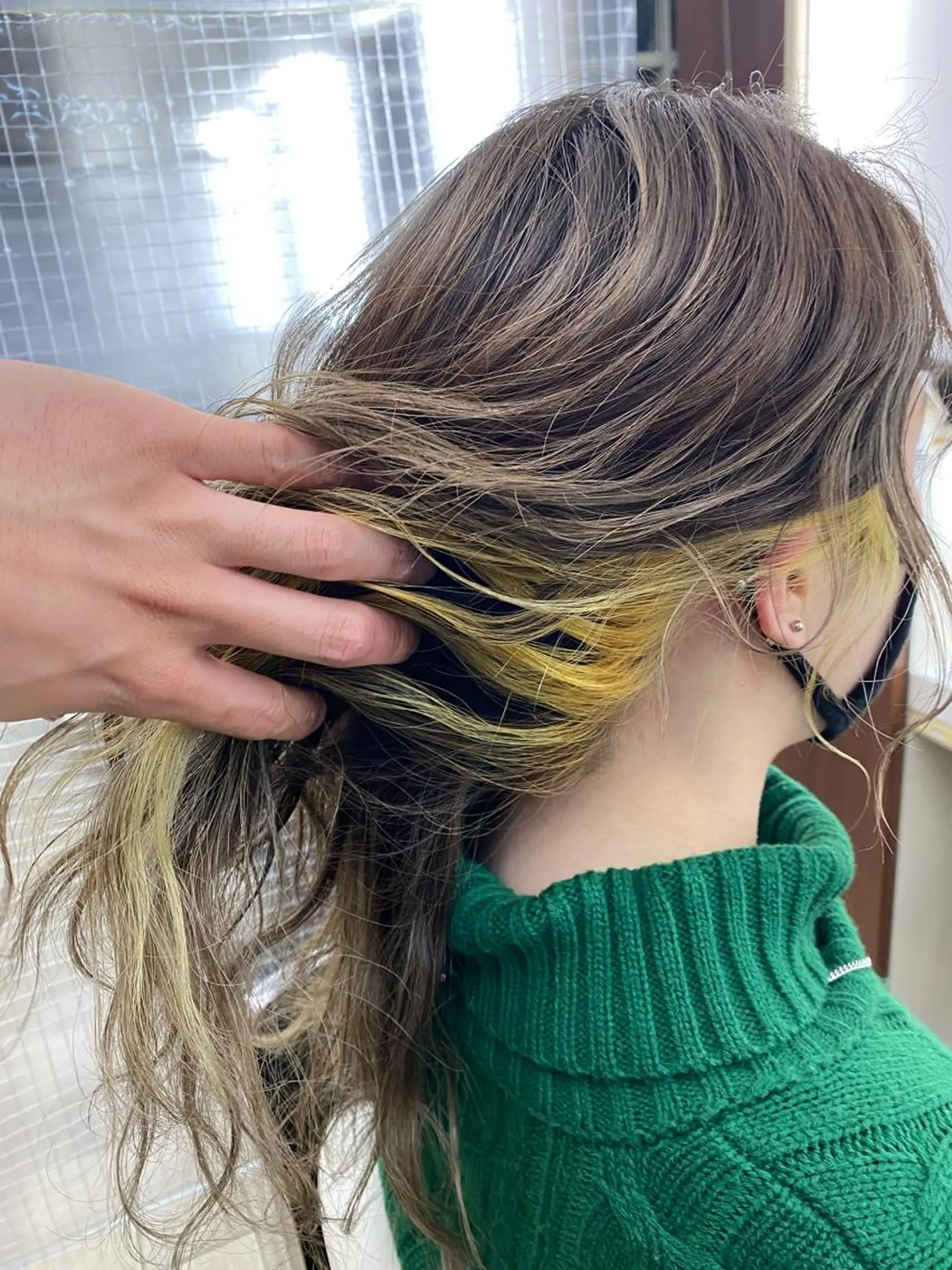 セミロング カラー カット ヘアカラー トリートメント 市川 博紀 店長のヘアスタイル