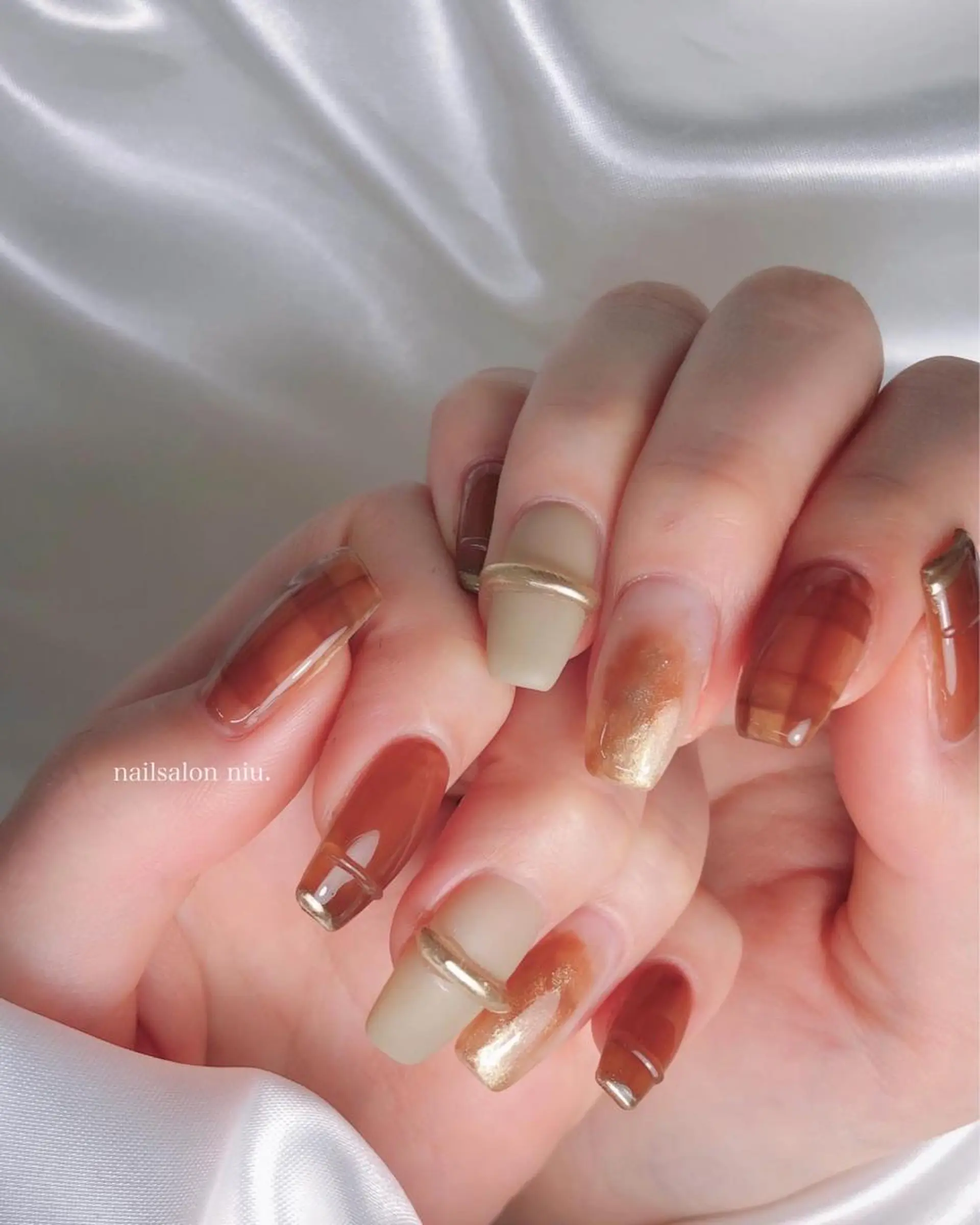 ネイル ハンドネイル nail salon niuのネイルデザイン
