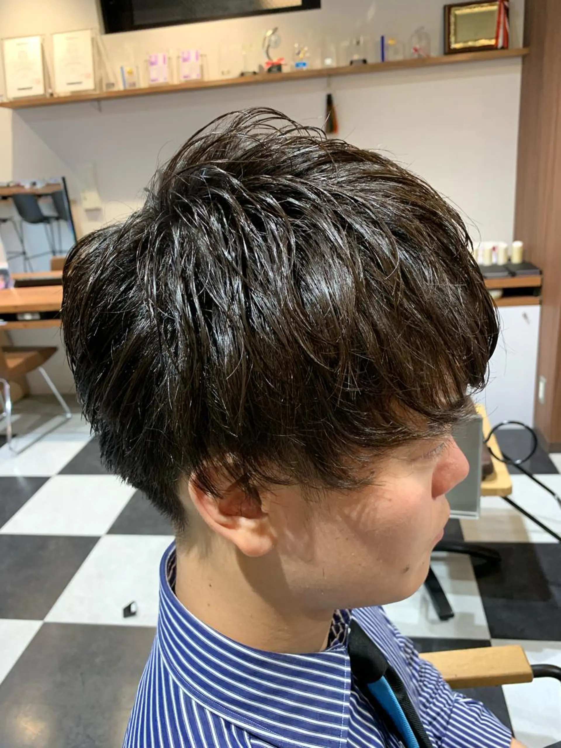 ショート 坪井 彰吾のヘアスタイル