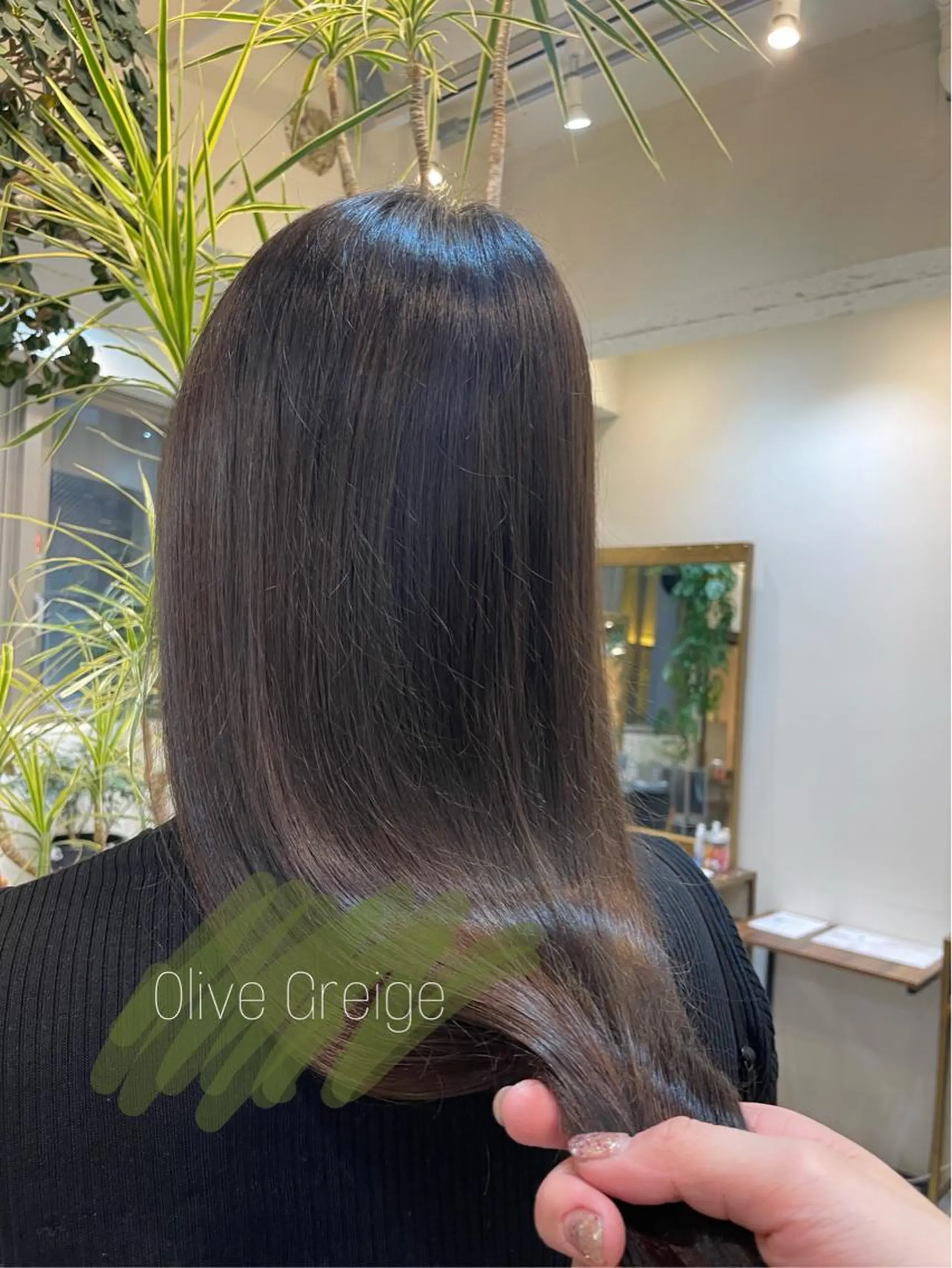 ロング 似合わせカット‪// 鶴我万唯華のヘアスタイル