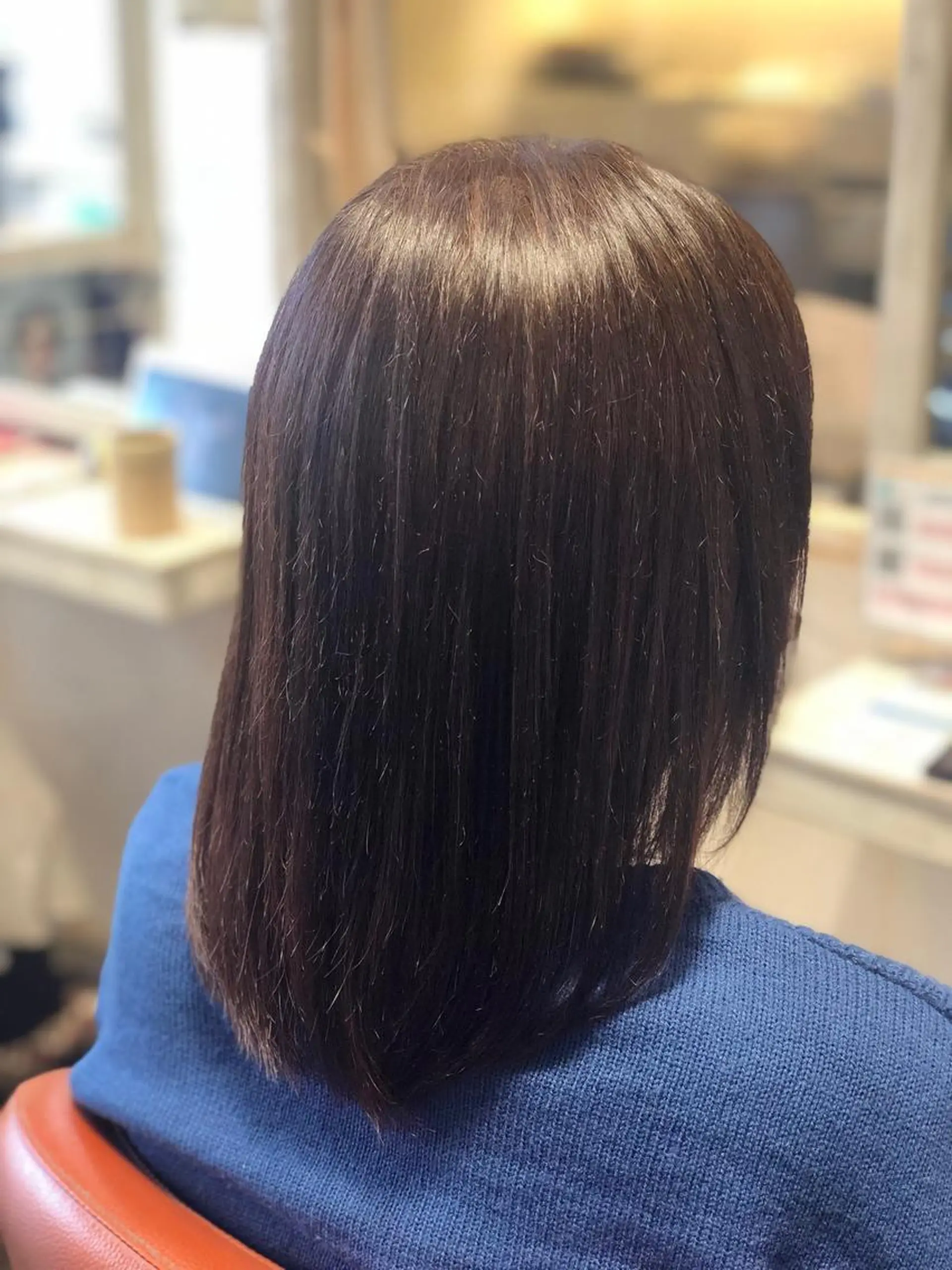 ミディアム カット ヘアカラー トリートメント naoc area2 chie＊奈良生駒市のヘアスタイル