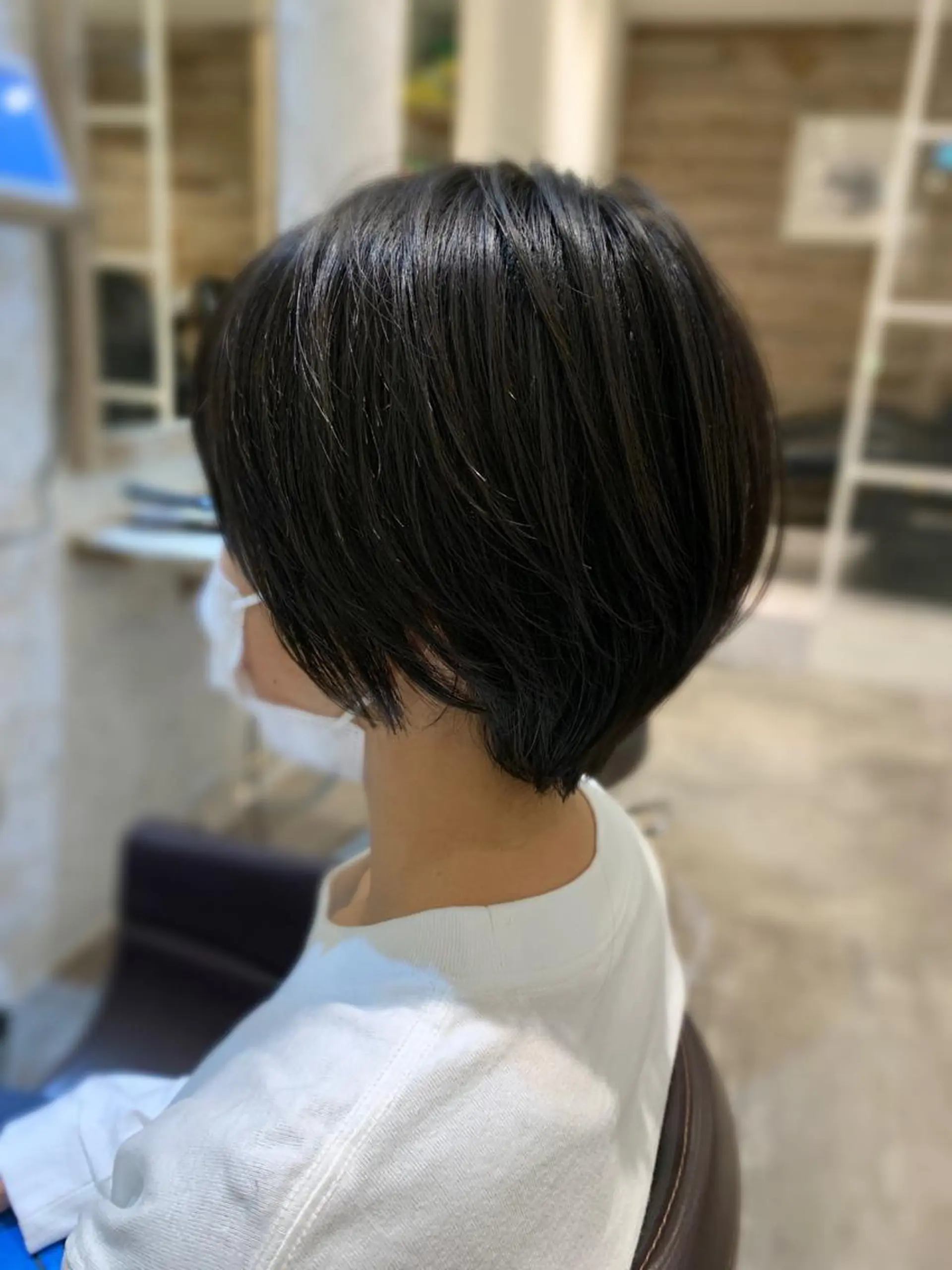 ショート 🍀艶髪縮毛矯正/ 風殿　滉太🍀のヘアスタイル