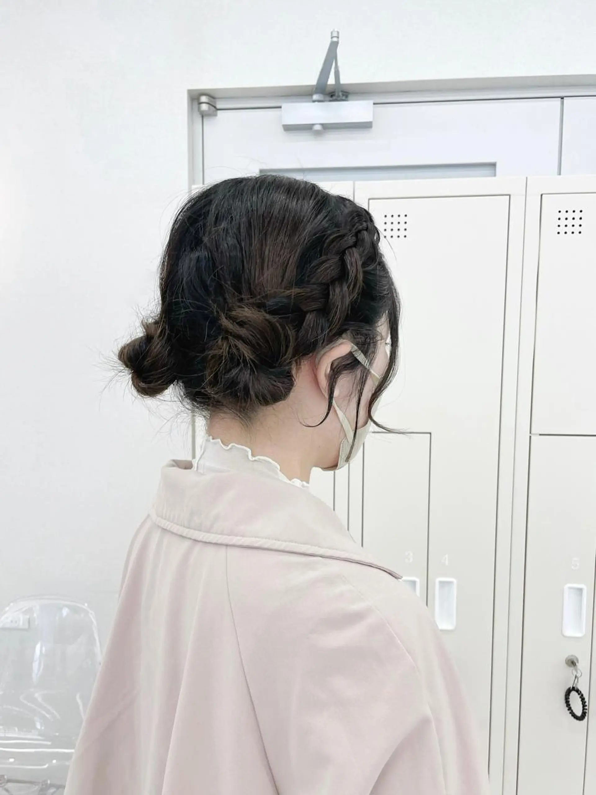 ミディアム ヘアアレンジ ボブ CARELLY Rukaのマツエク・マツパデザイン