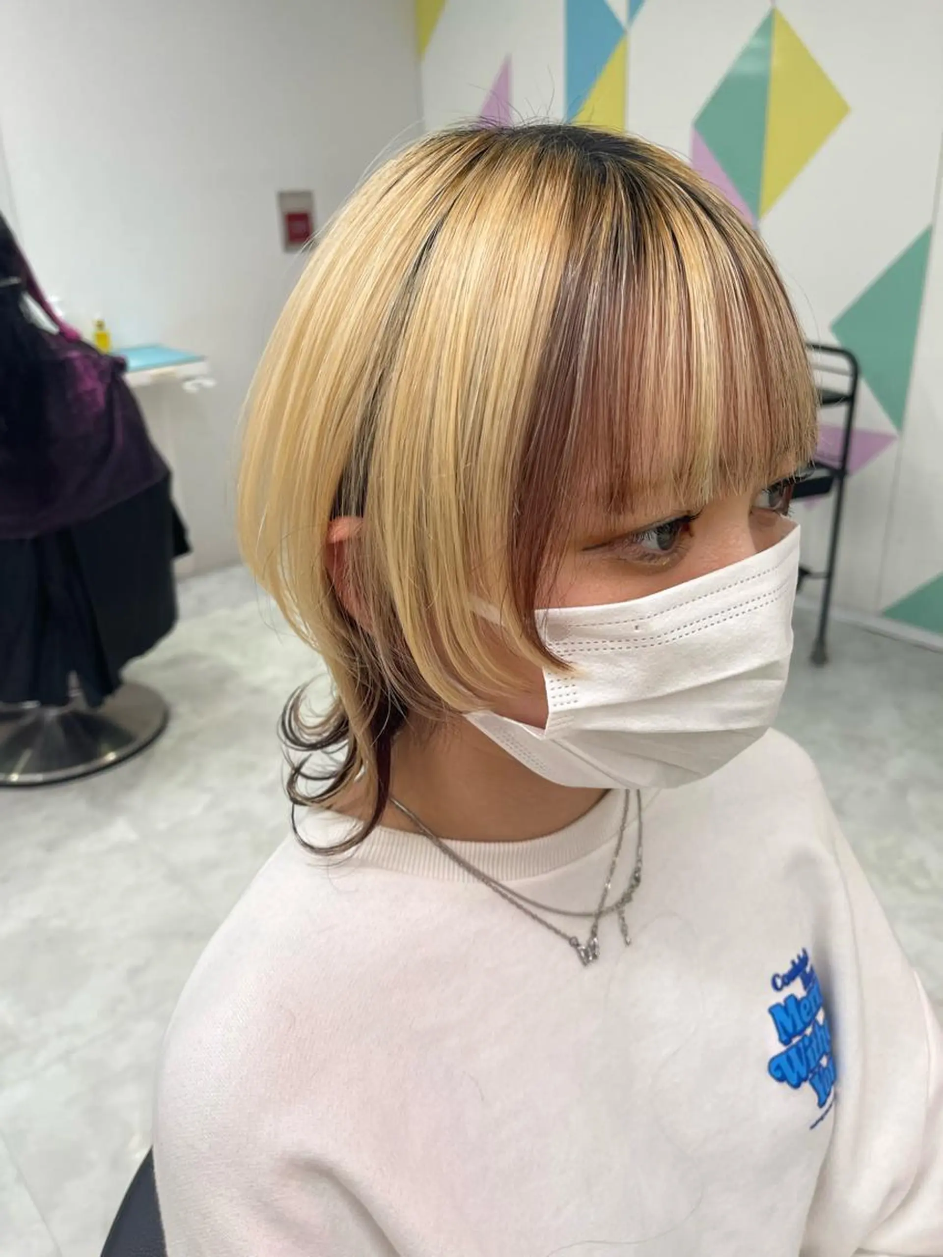 ミディアム レイヤーカットモデル 募集中　ukaのヘアスタイル
