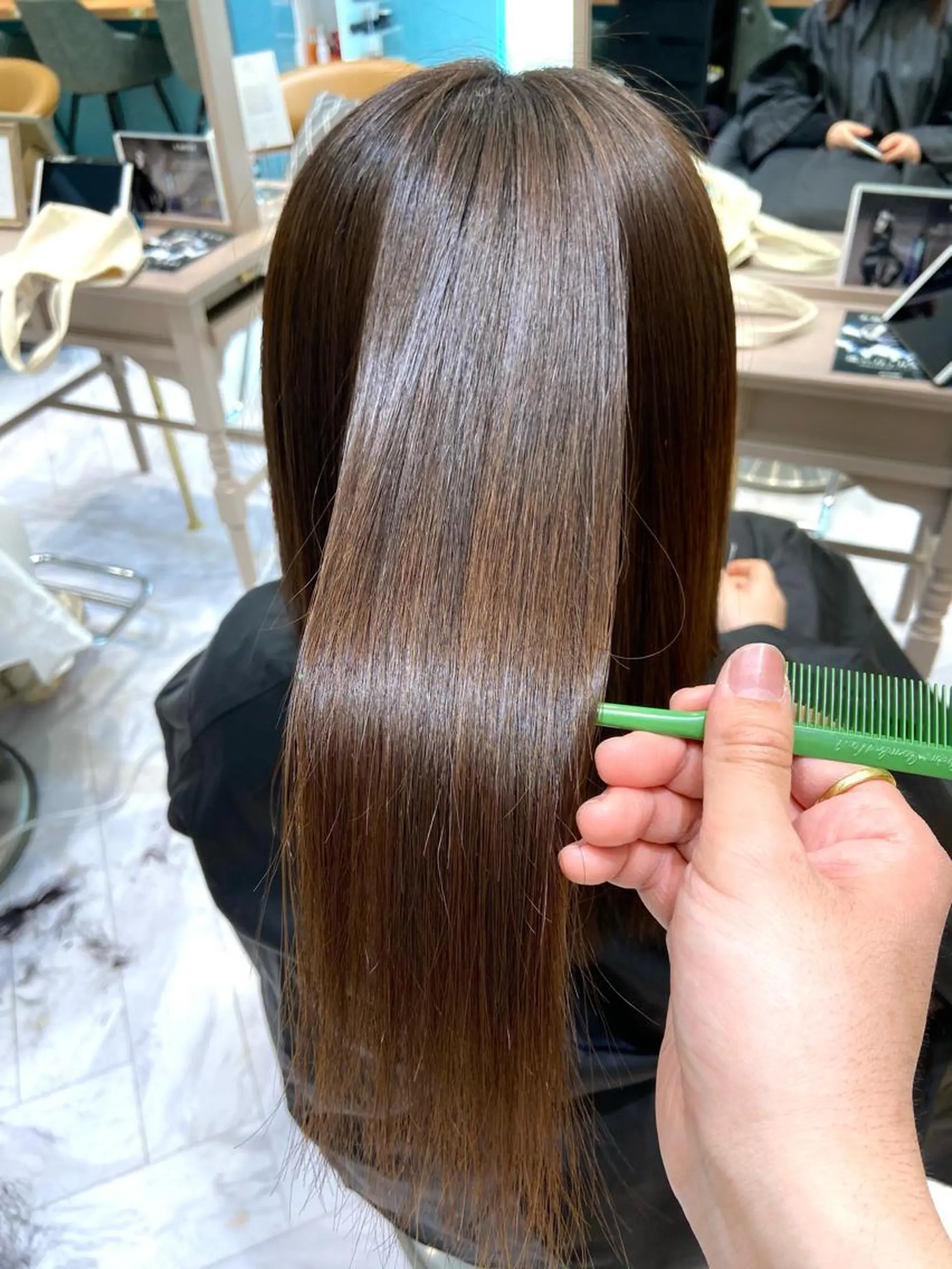 ロング 縮毛矯正 似合わせボブ💓/ 美髪縮毛✨豊嶋龍佑のヘアスタイル