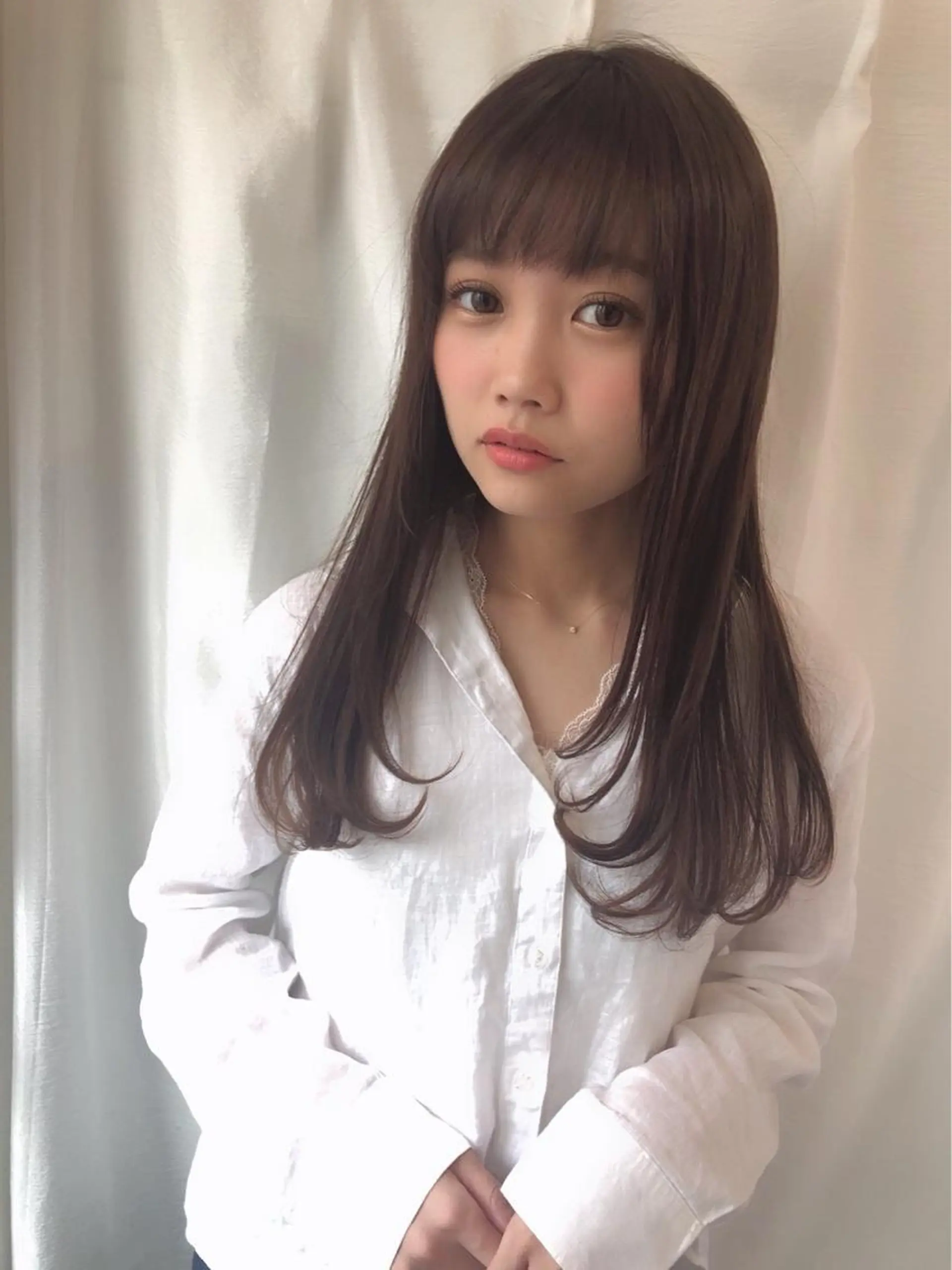 ロング anB ハルカのヘアスタイル