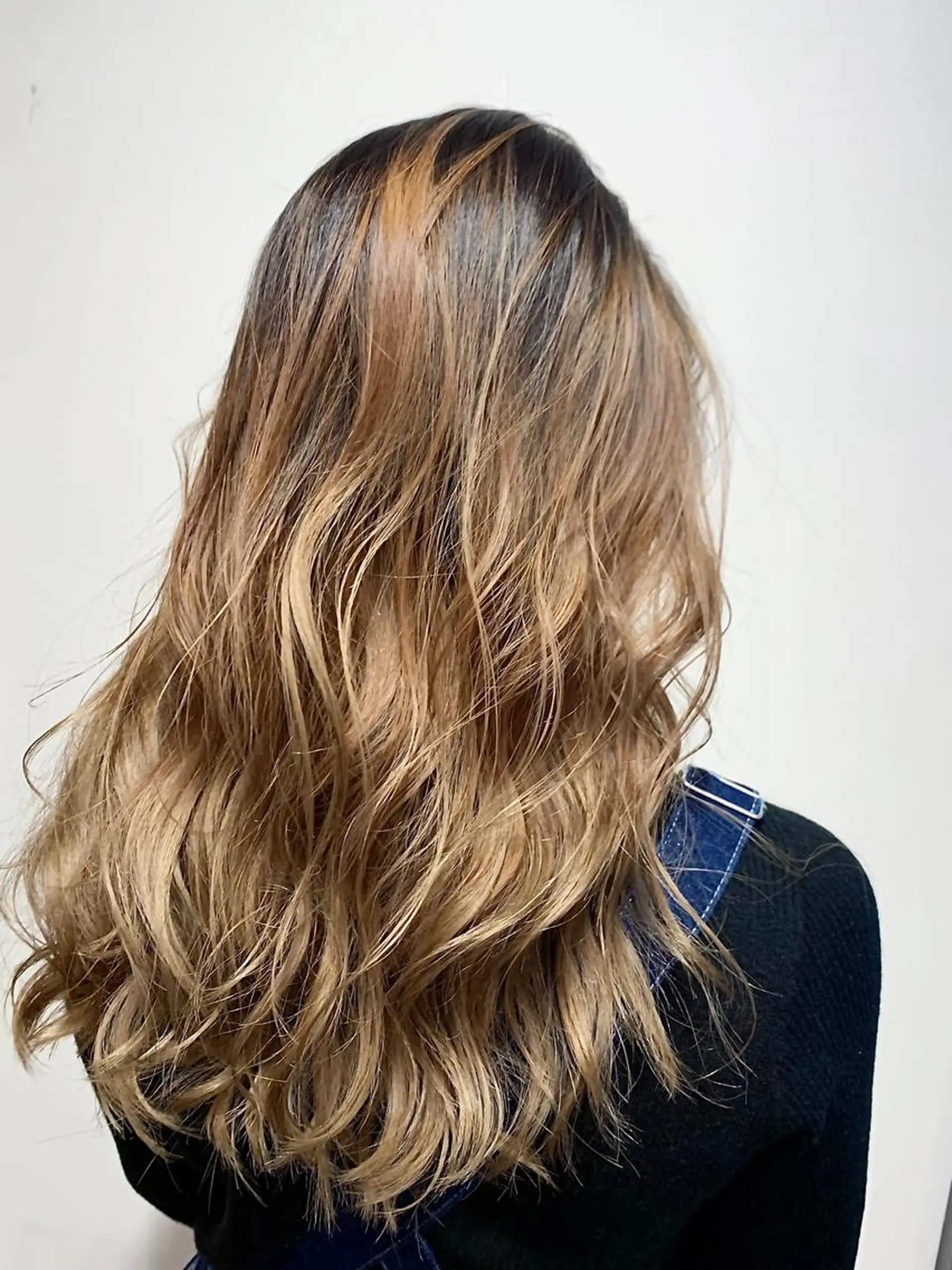 セミロング カラー 岡崎勇人/レイヤー/ 韓国/ケラチンTRのヘアスタイル