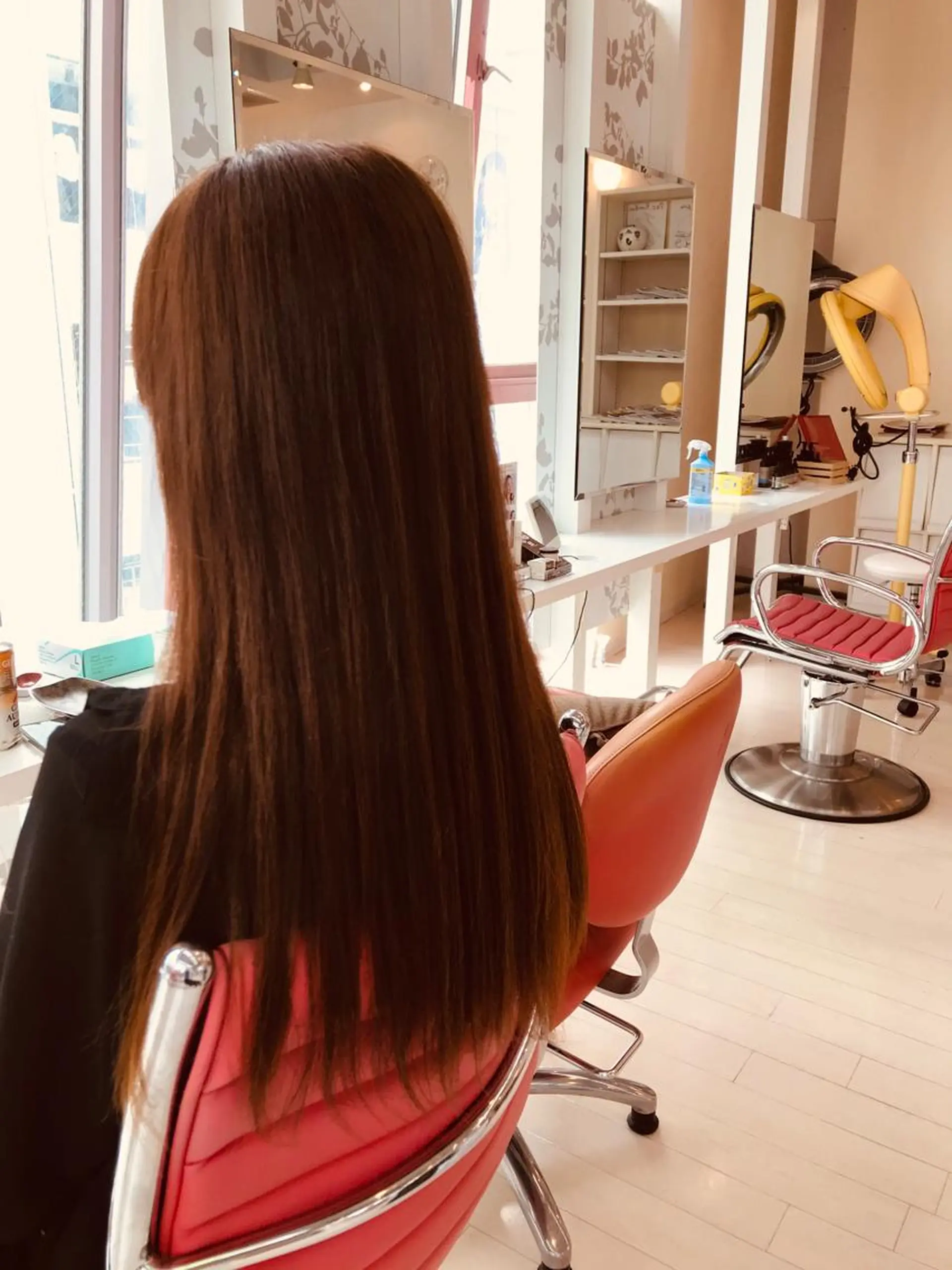 ロング カット 縮毛矯正 PazRood 山下のヘアスタイル