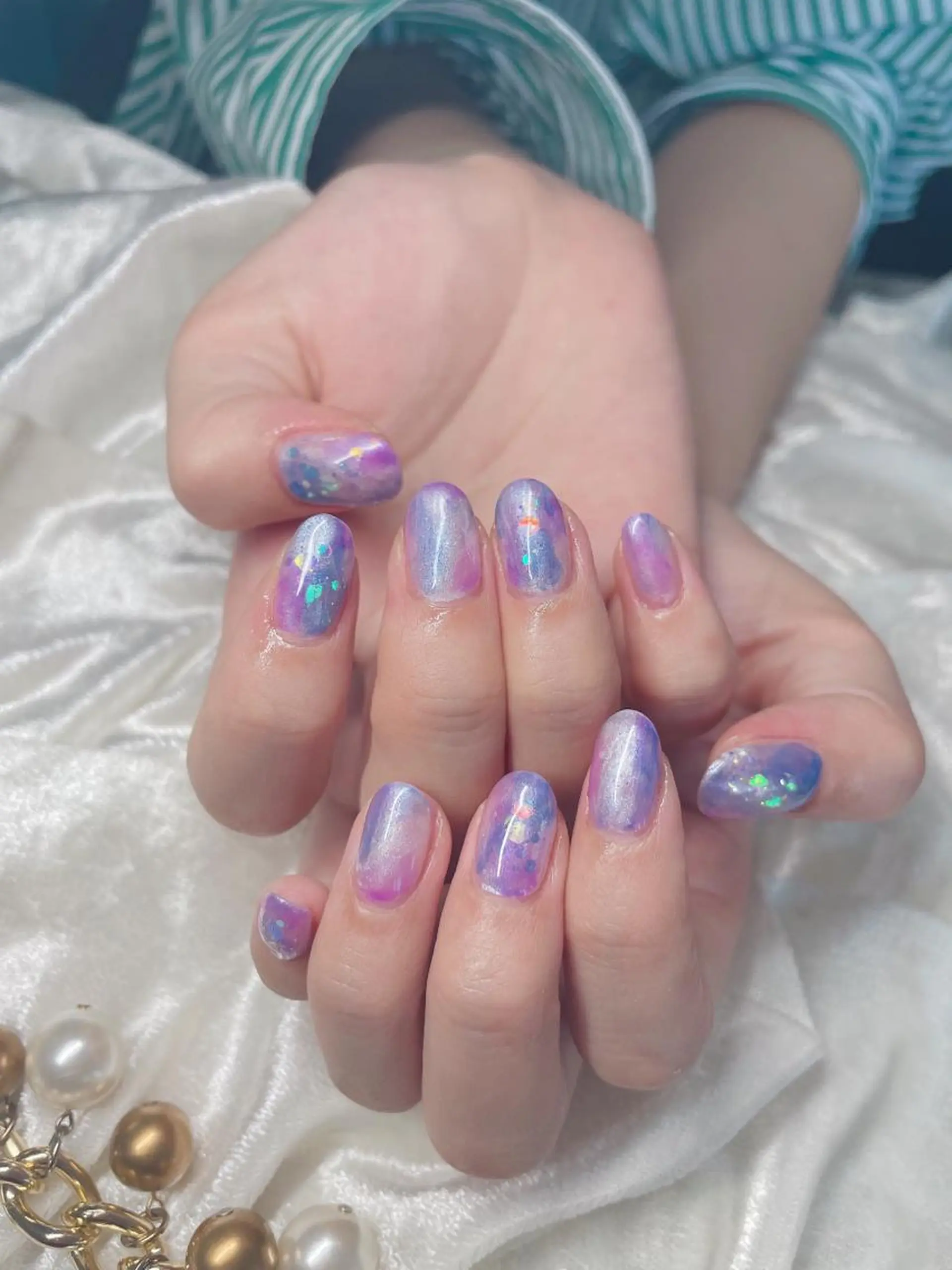 ネイル 遠藤 唯菜のネイルデザイン