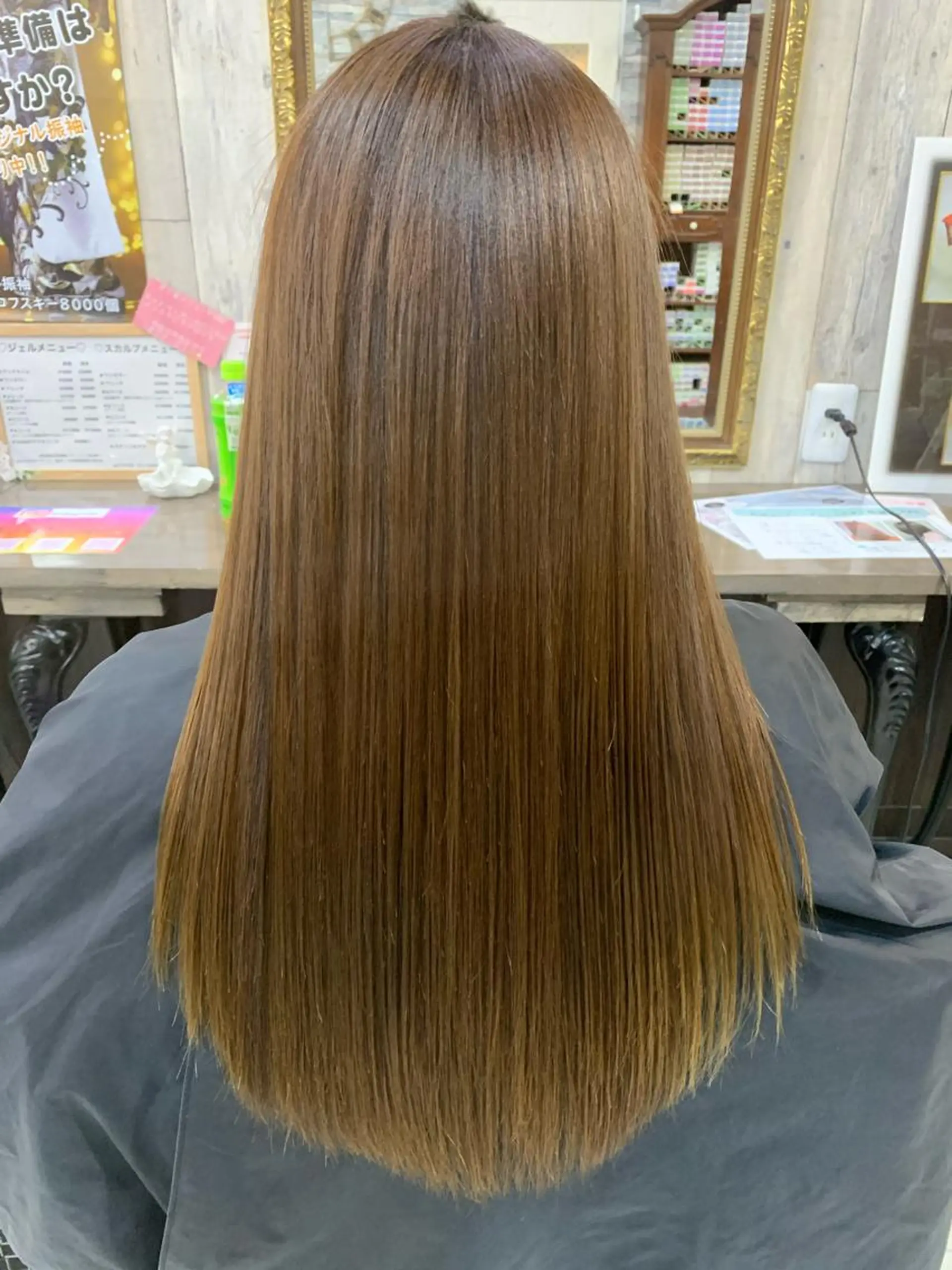 ロング トリートメント 酸熱トリートメント トリートメント ハイトーン Arphyのヘアスタイル