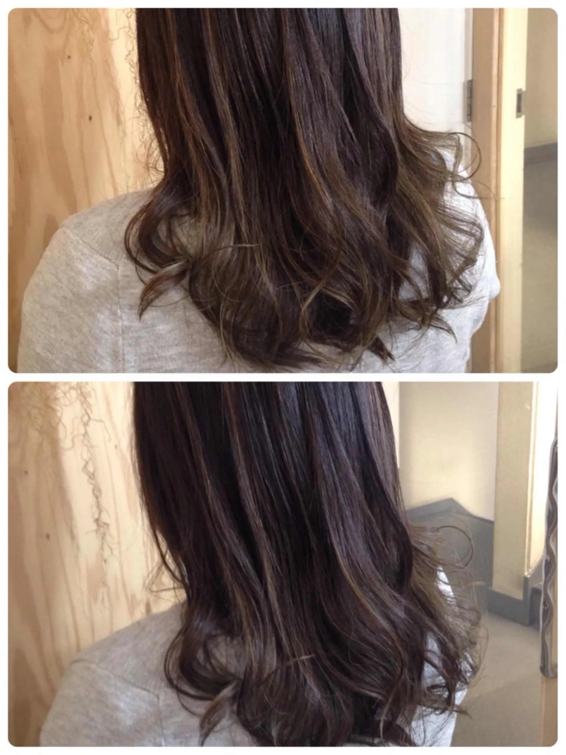 ミディアム カラー ハイライトカラー ハイライト 💎髪質改善💎 デザイナーshinのヘアスタイル