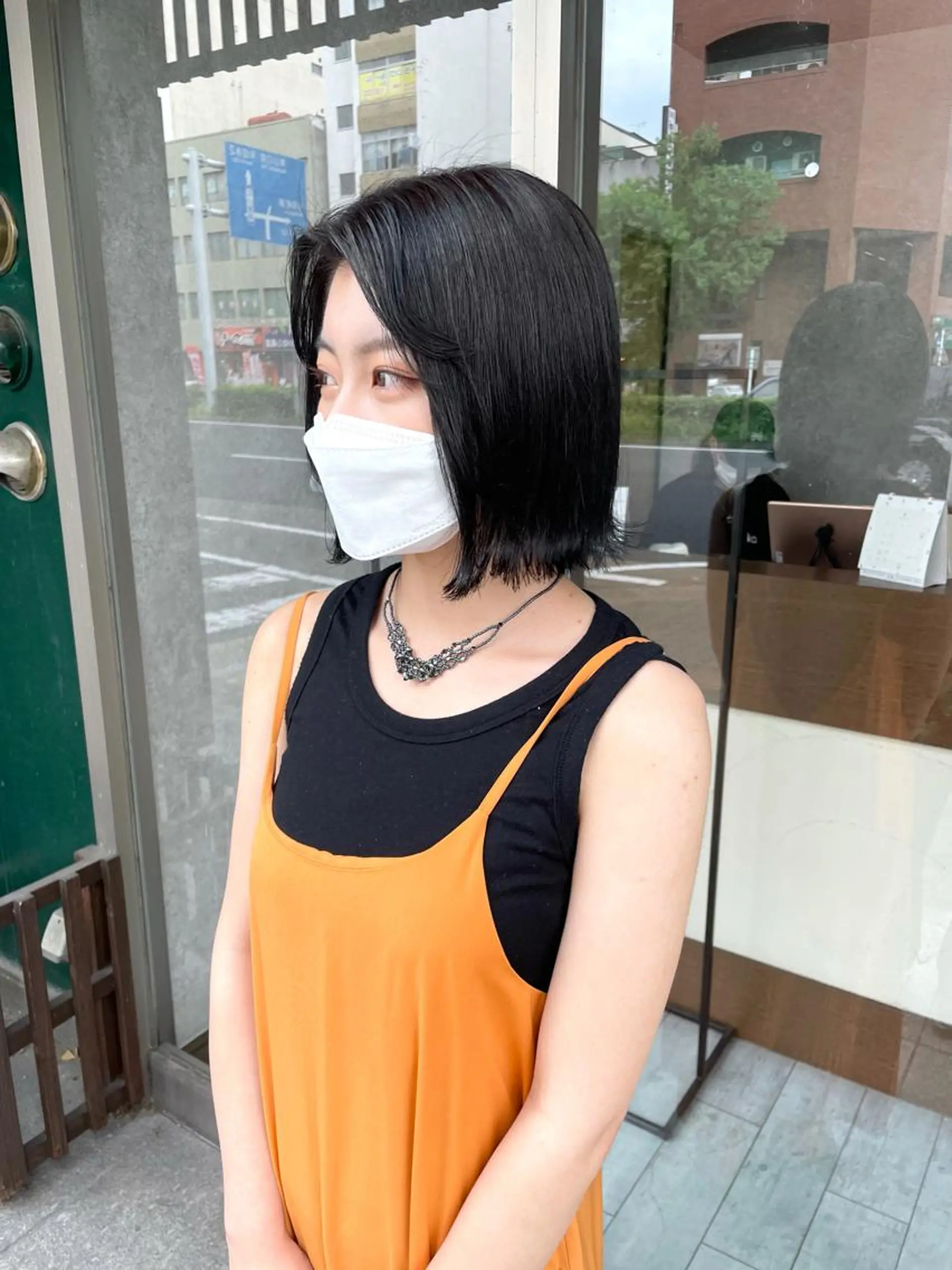 ショート カラー ダークグレー 🫧ヒシダアキ taboo.i🫧のヘアスタイル