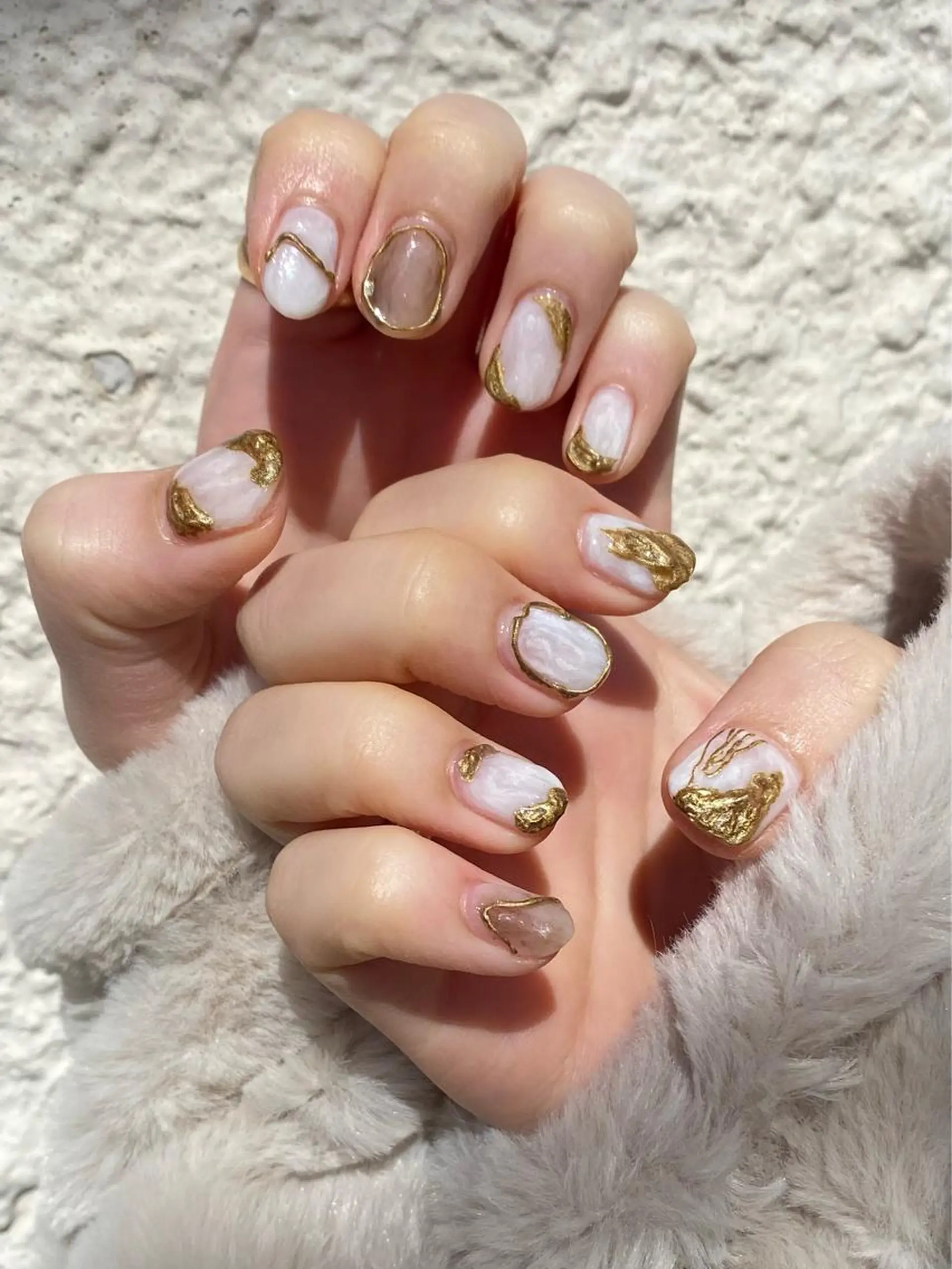 ネイル アートネイル フットネイル ジェルネイル ミラーネイル 持ち込み niconail 🧣ayu 📍烏山のネイルデザイン