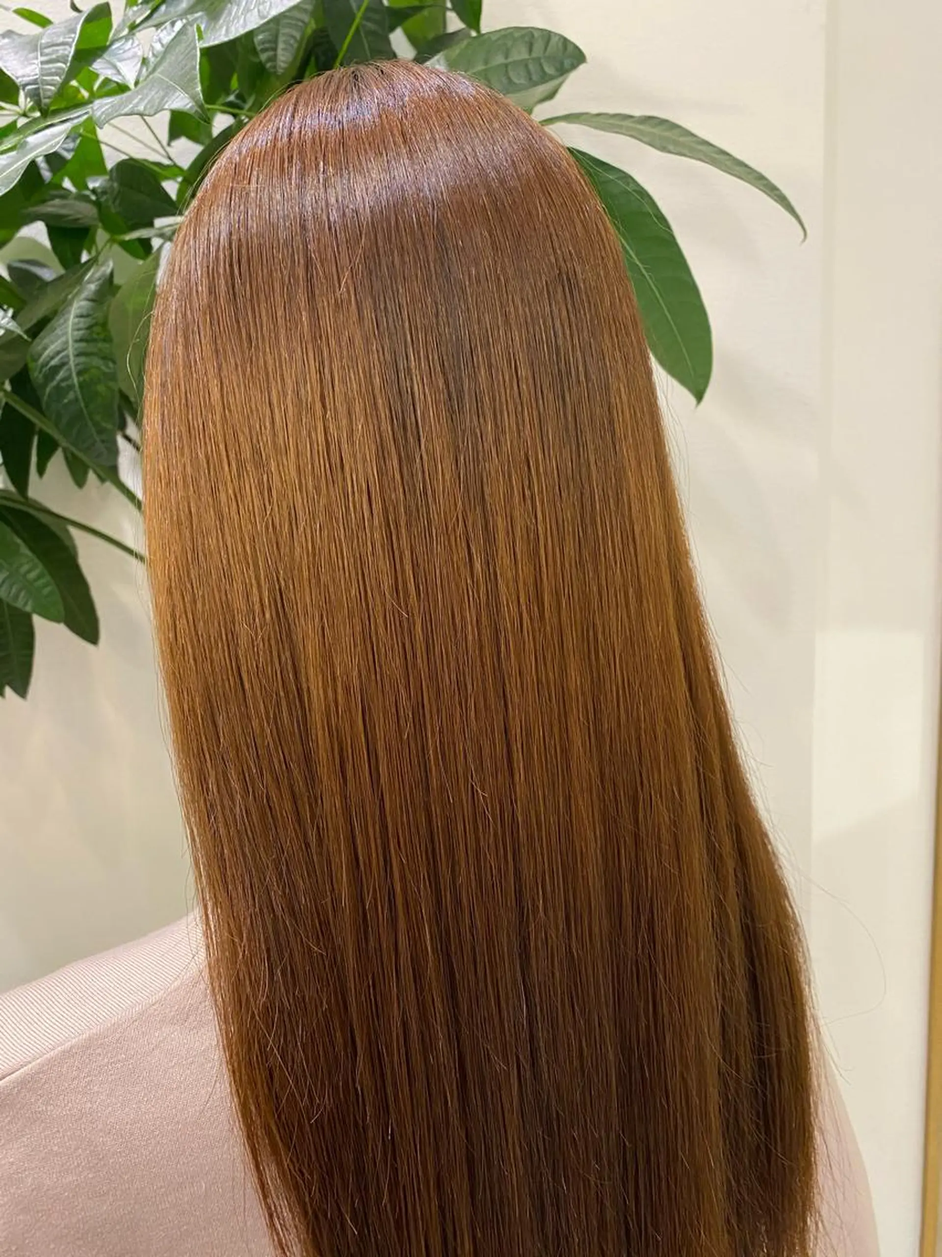 セミロング カット ヘアカラー トリートメント 顔周り/ブリーチなし /縮毛矯正🫧伊勢のヘアスタイル