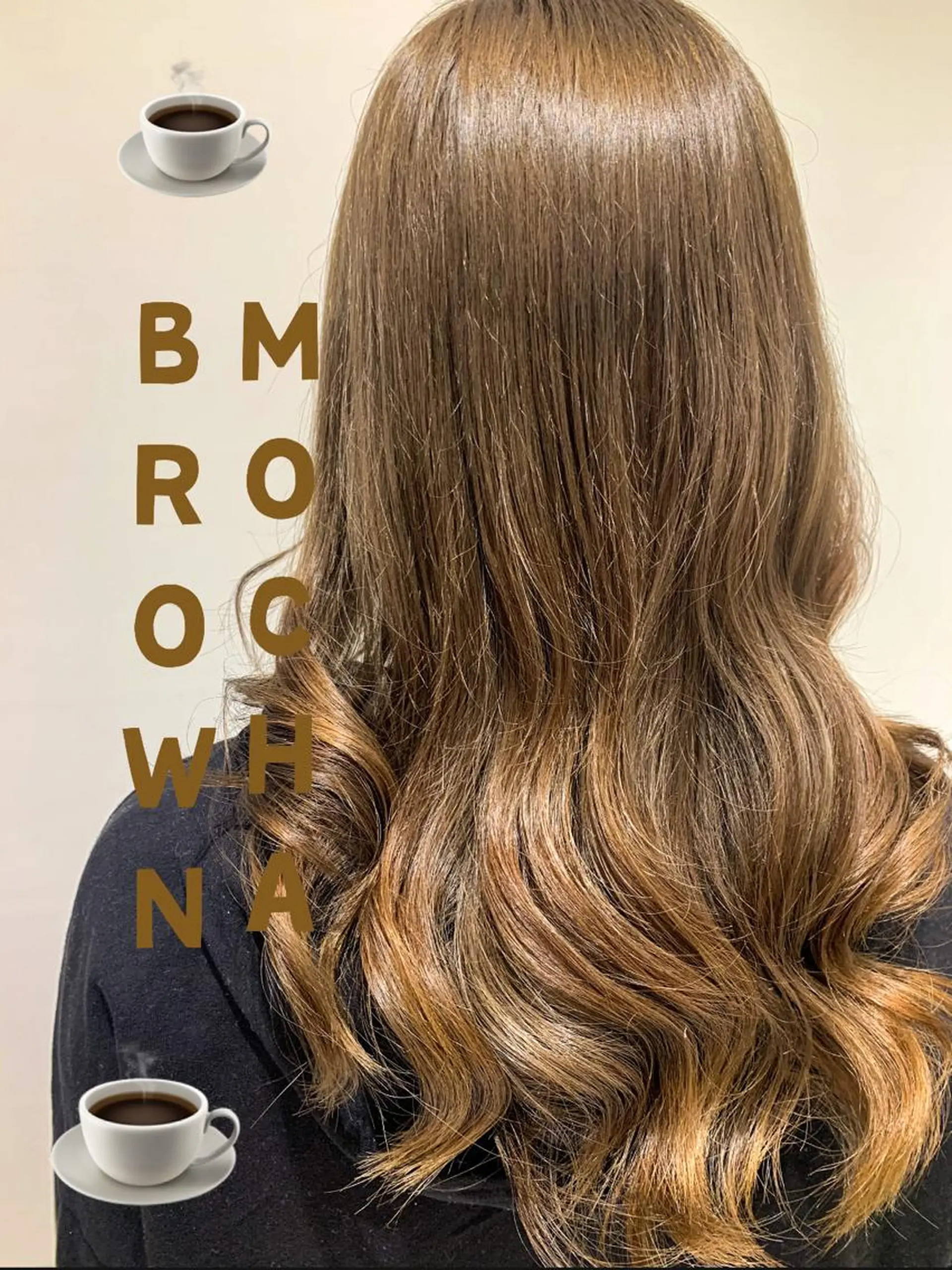 セミロング カラー ヘアアレンジ ハイトーン特化 川井優汰のヘアスタイル