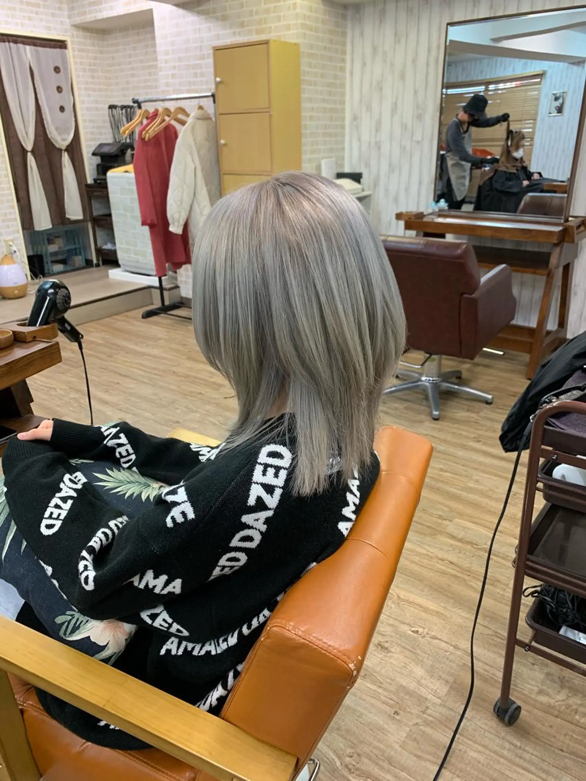 ミディアム 【清瀬】パサツキ 広がり改善川合剛史のヘアスタイル