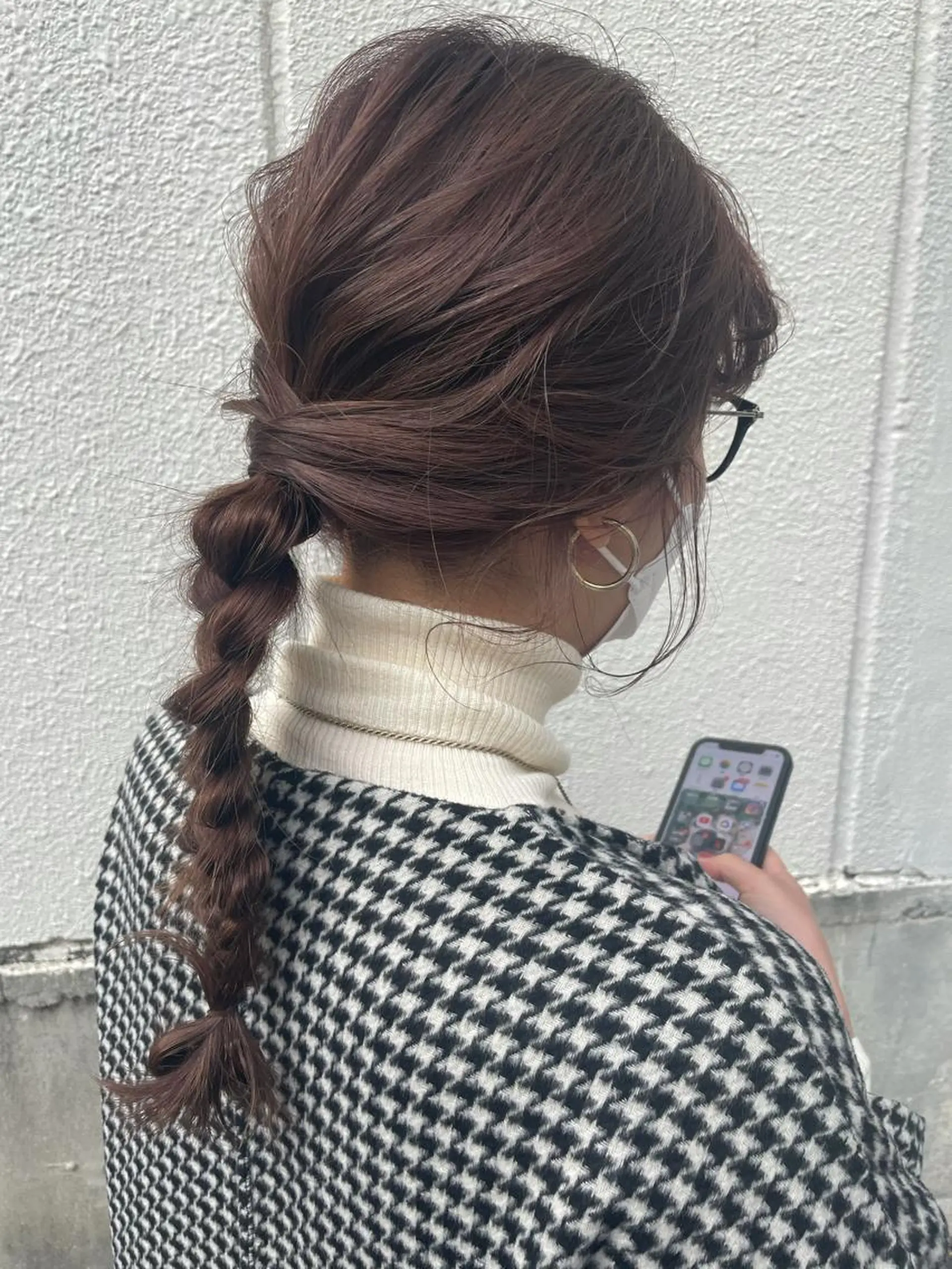 ロング カット ヘアカラー トリートメント さの あやねのヘアスタイル